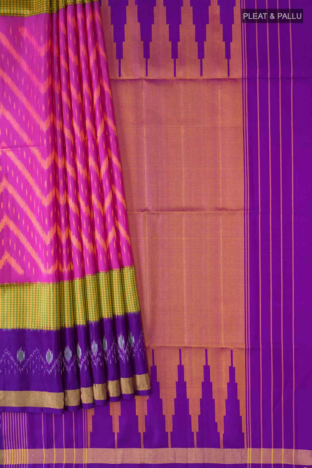 Pink Soft Silk Saree