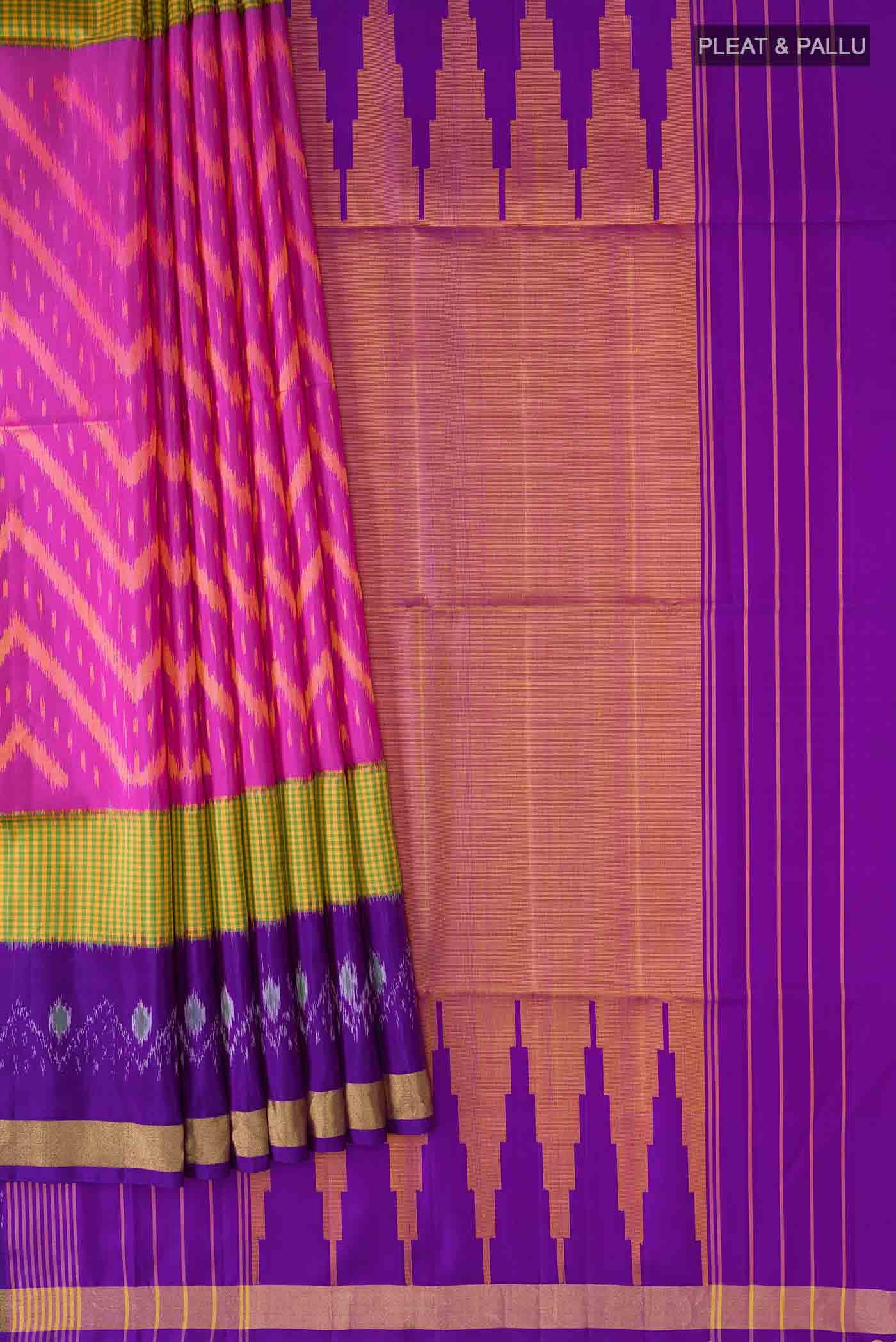 Pink Soft Silk Saree