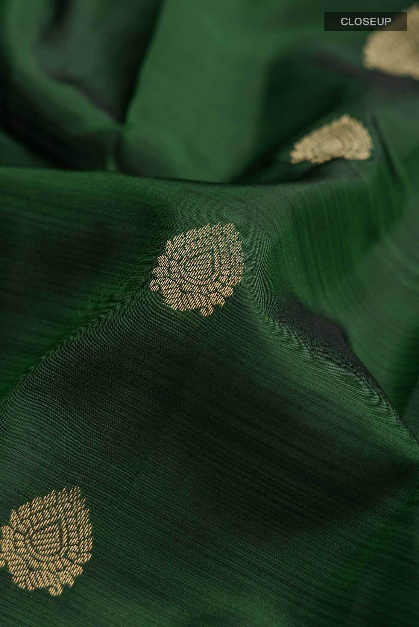 Green Kanchipuram Silk Saree