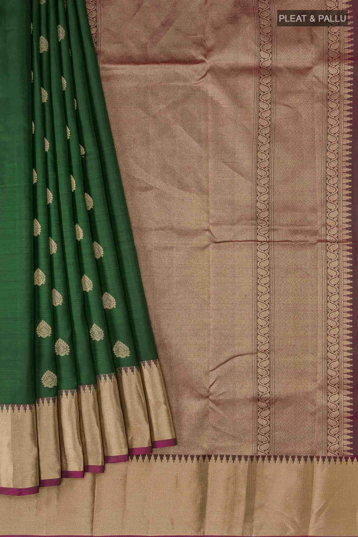Green Kanchipuram Silk Saree