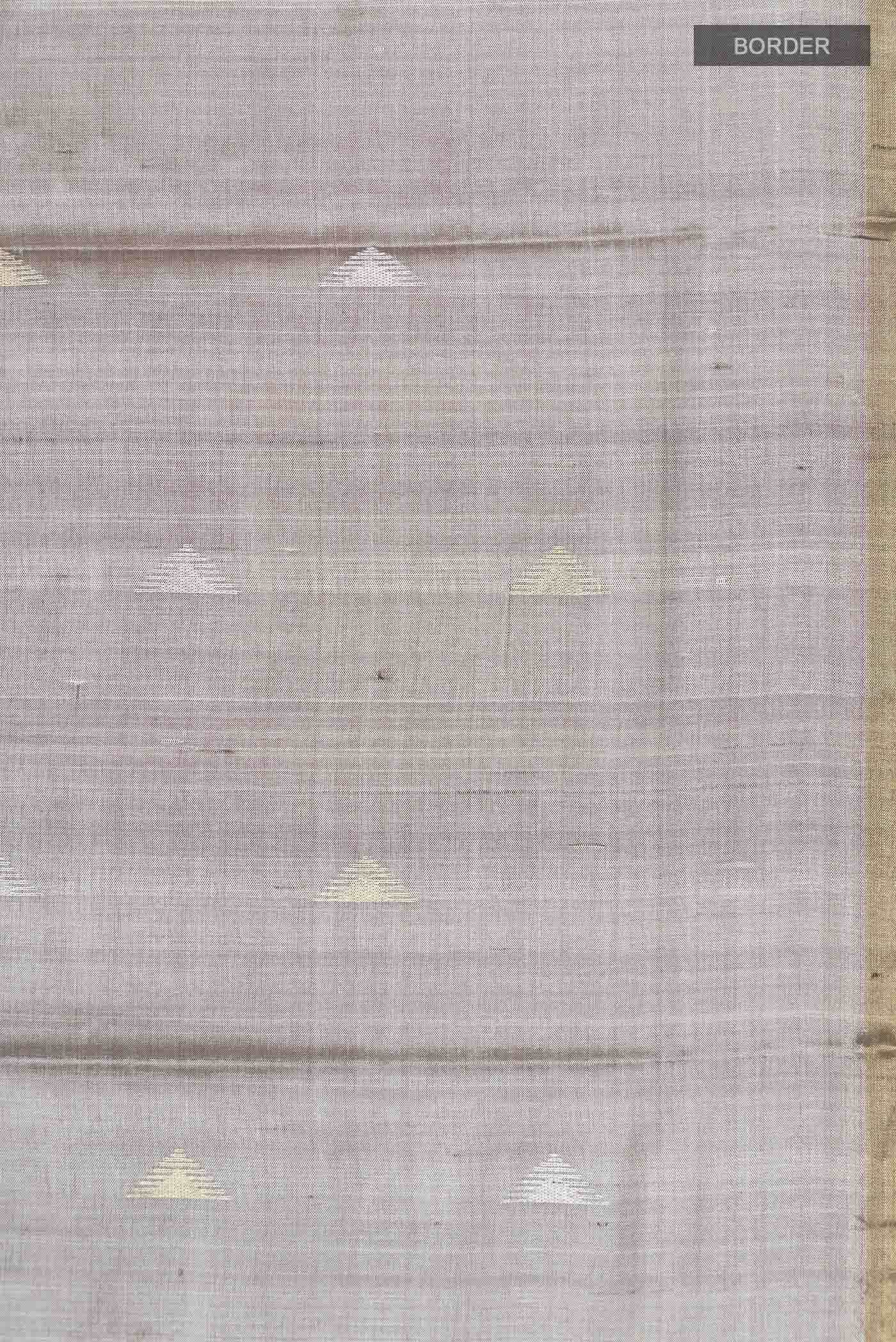 Grey MP Tussar Saree