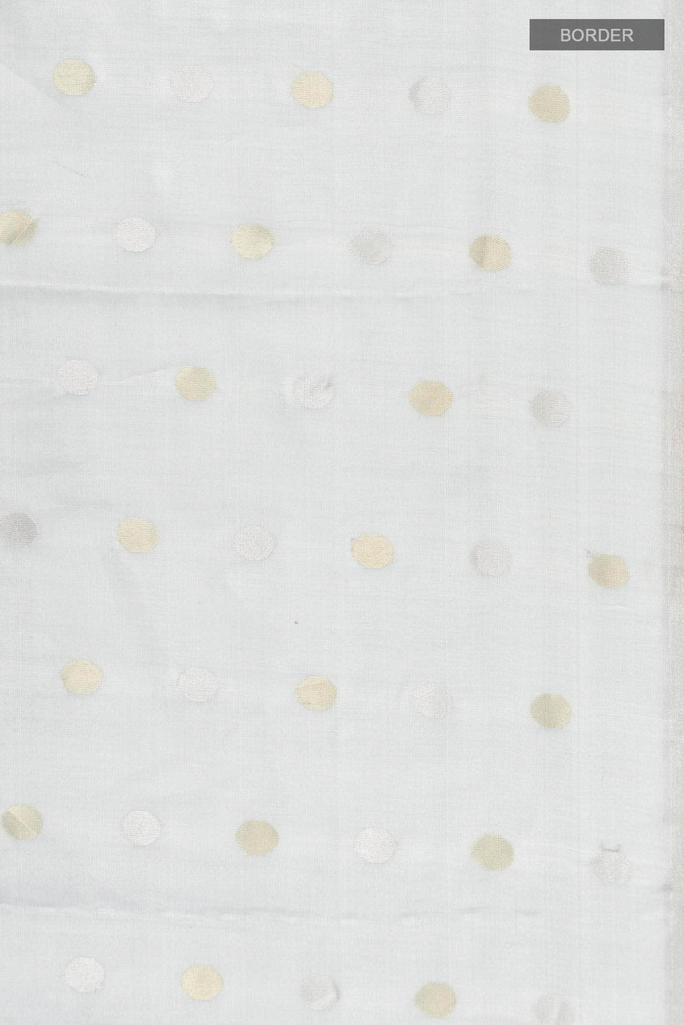 Light Blue Chanderi Tissue Silk Saree