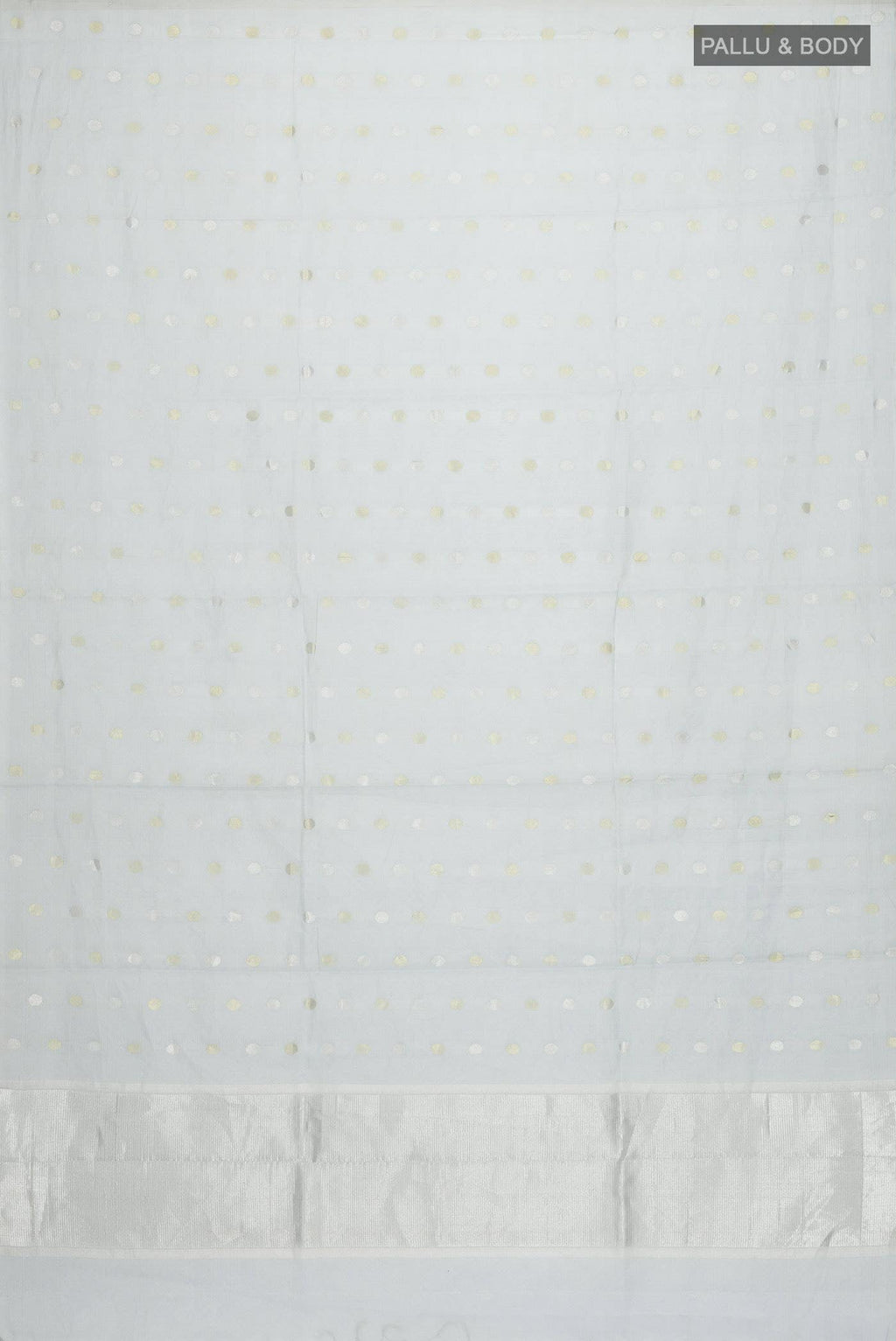 Light Blue Tussar Silk Saree