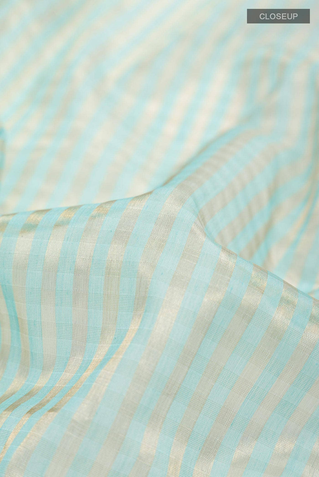 Sea Green Maheshwari Silk Cotton Saree
