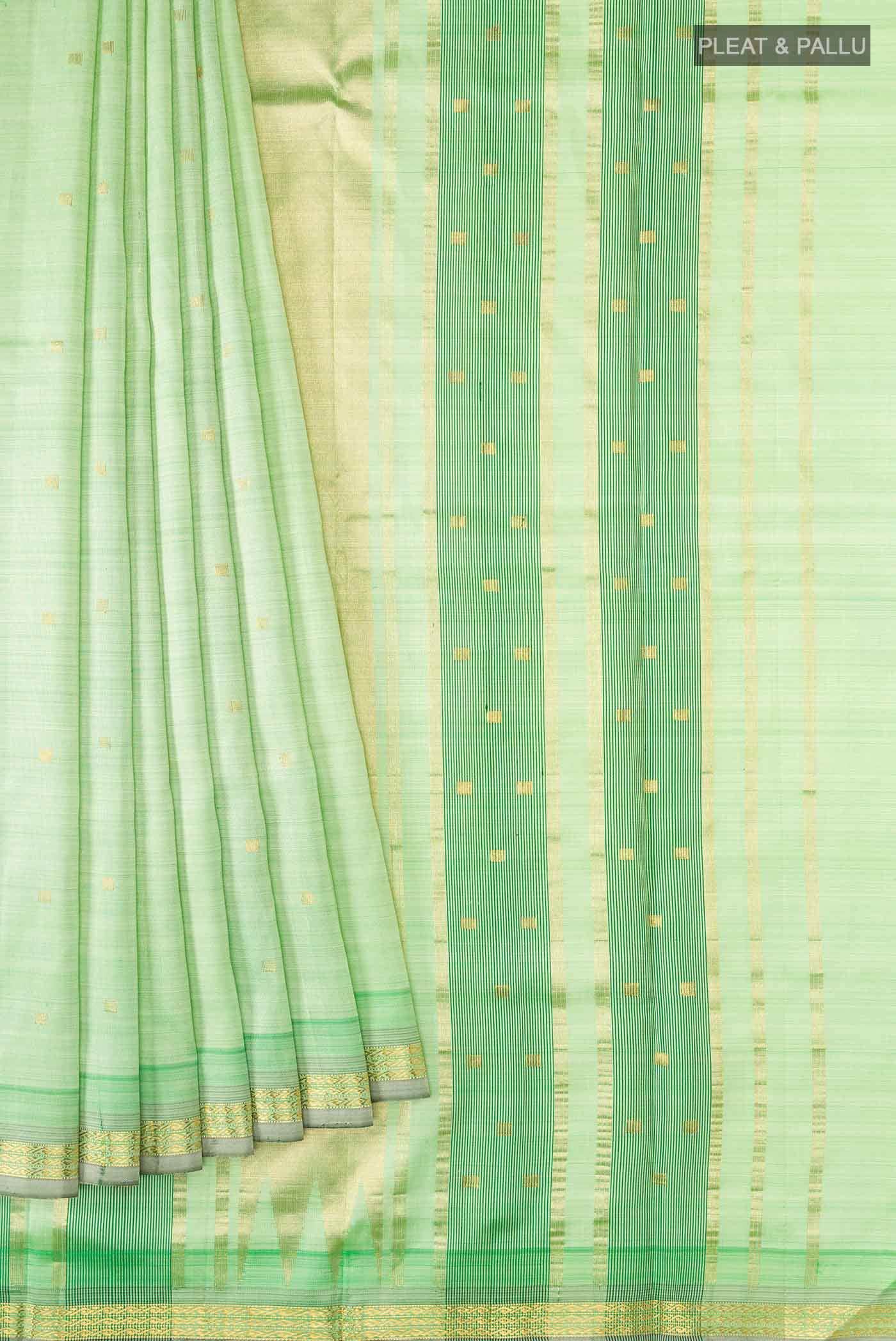 Green Kanchipuram Silk Saree
