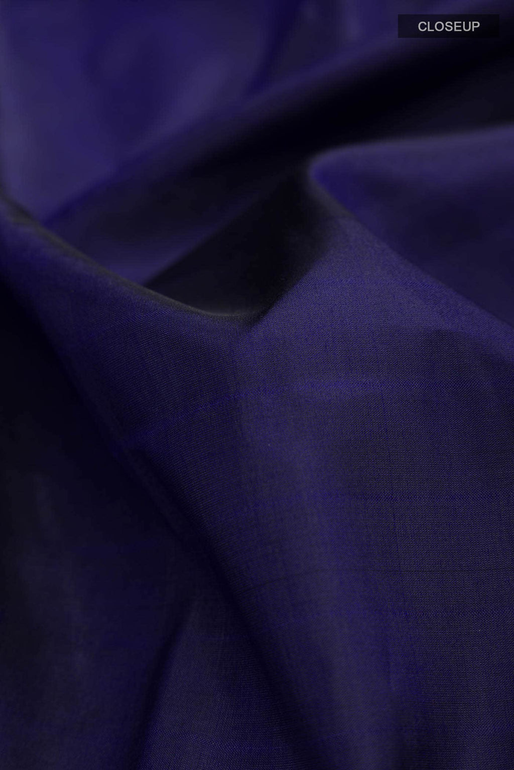 Navy Blue Kanchipuram Silk Saree