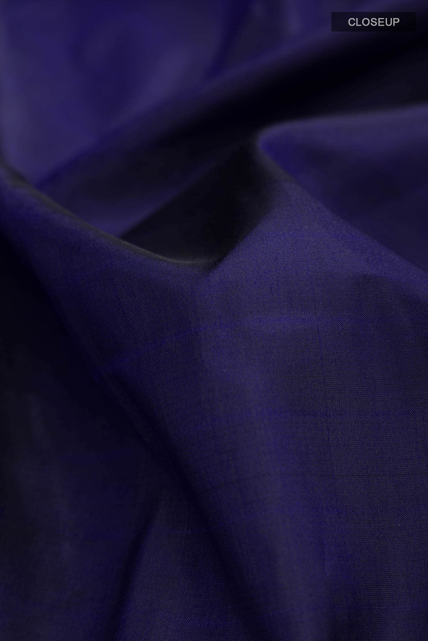 Navy Blue Kanchipuram Silk Saree