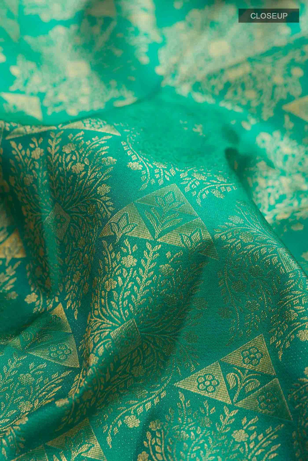 Green Kanchipuram Silk Saree