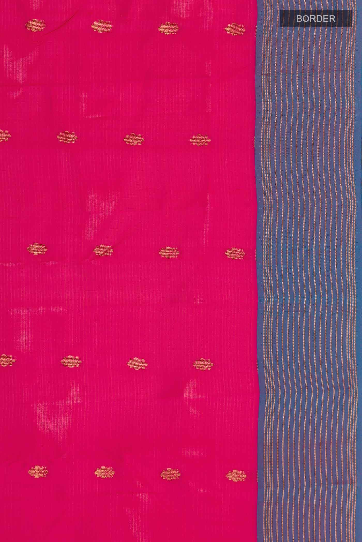 Pink Kanchipuram Silk Saree