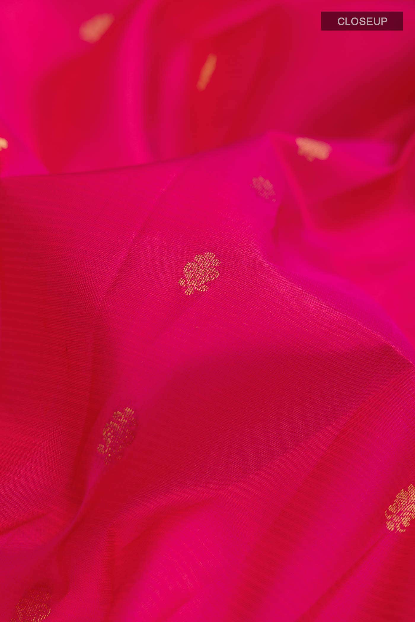 Pink Kanchipuram Silk Saree