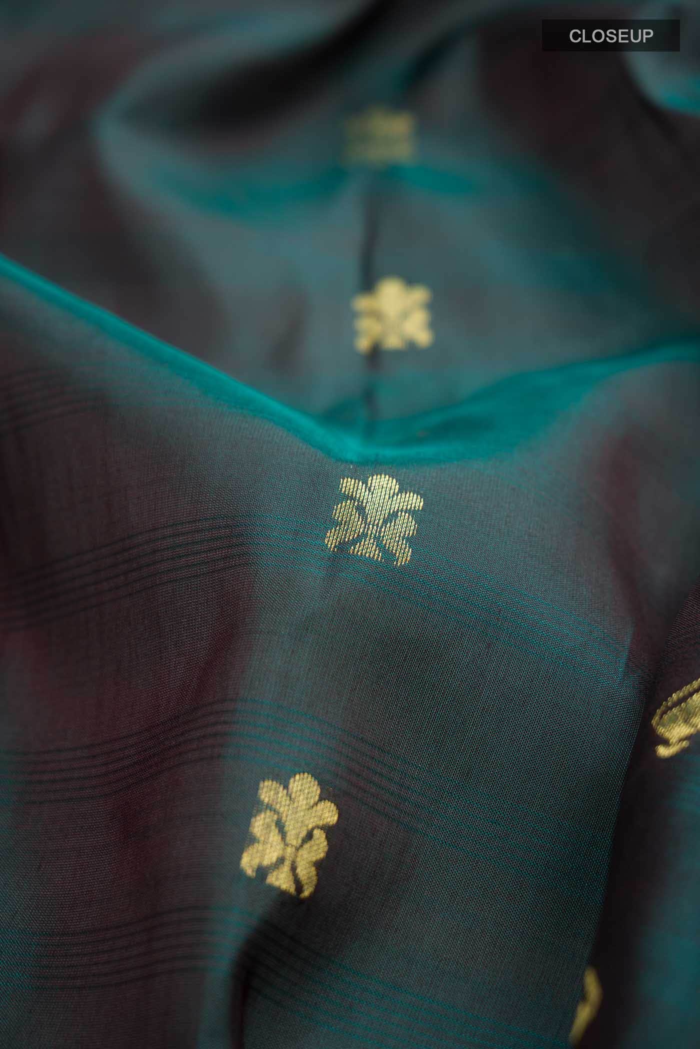 Green Kanchipuram Silk Saree