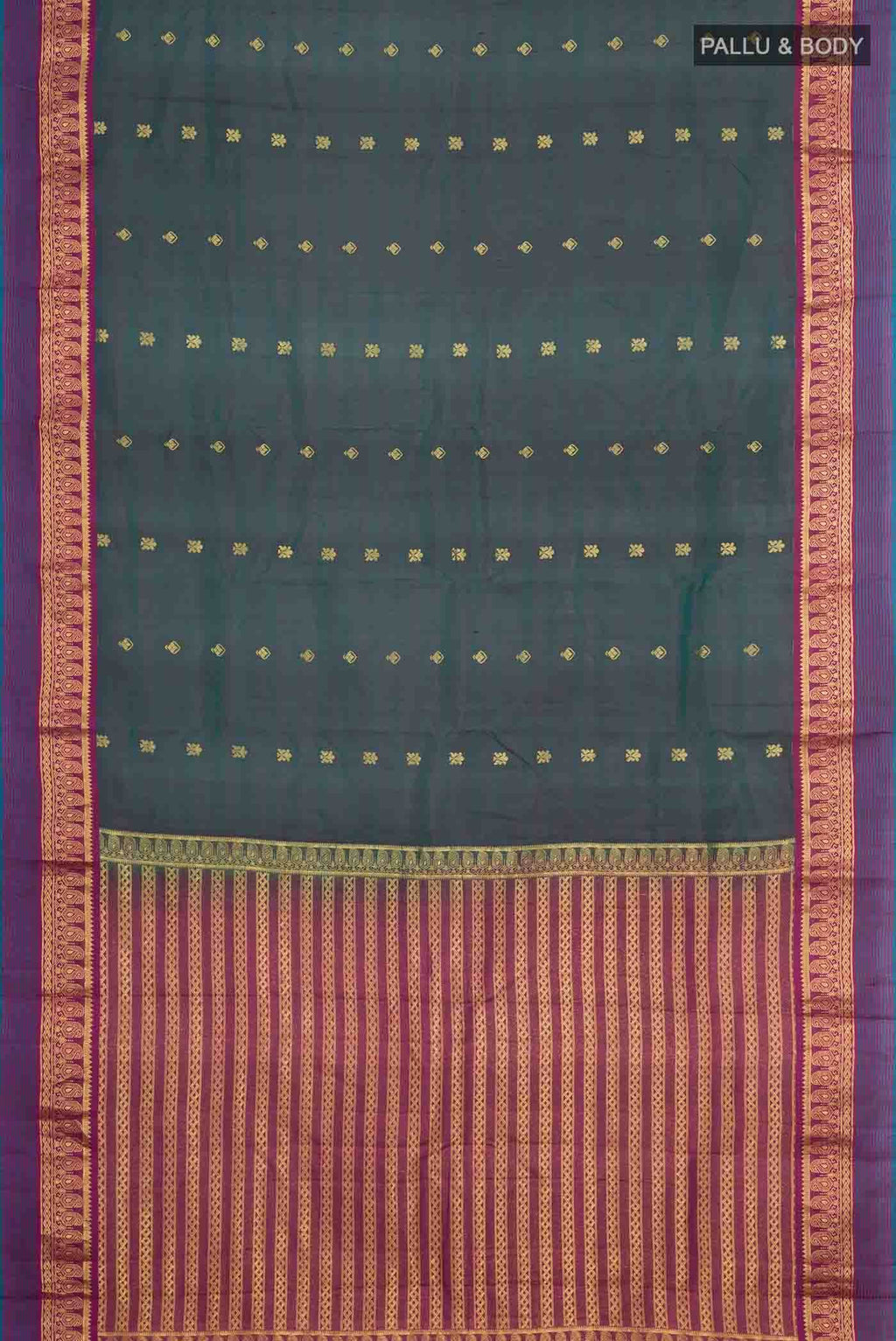 Green Kanchipuram Silk Saree