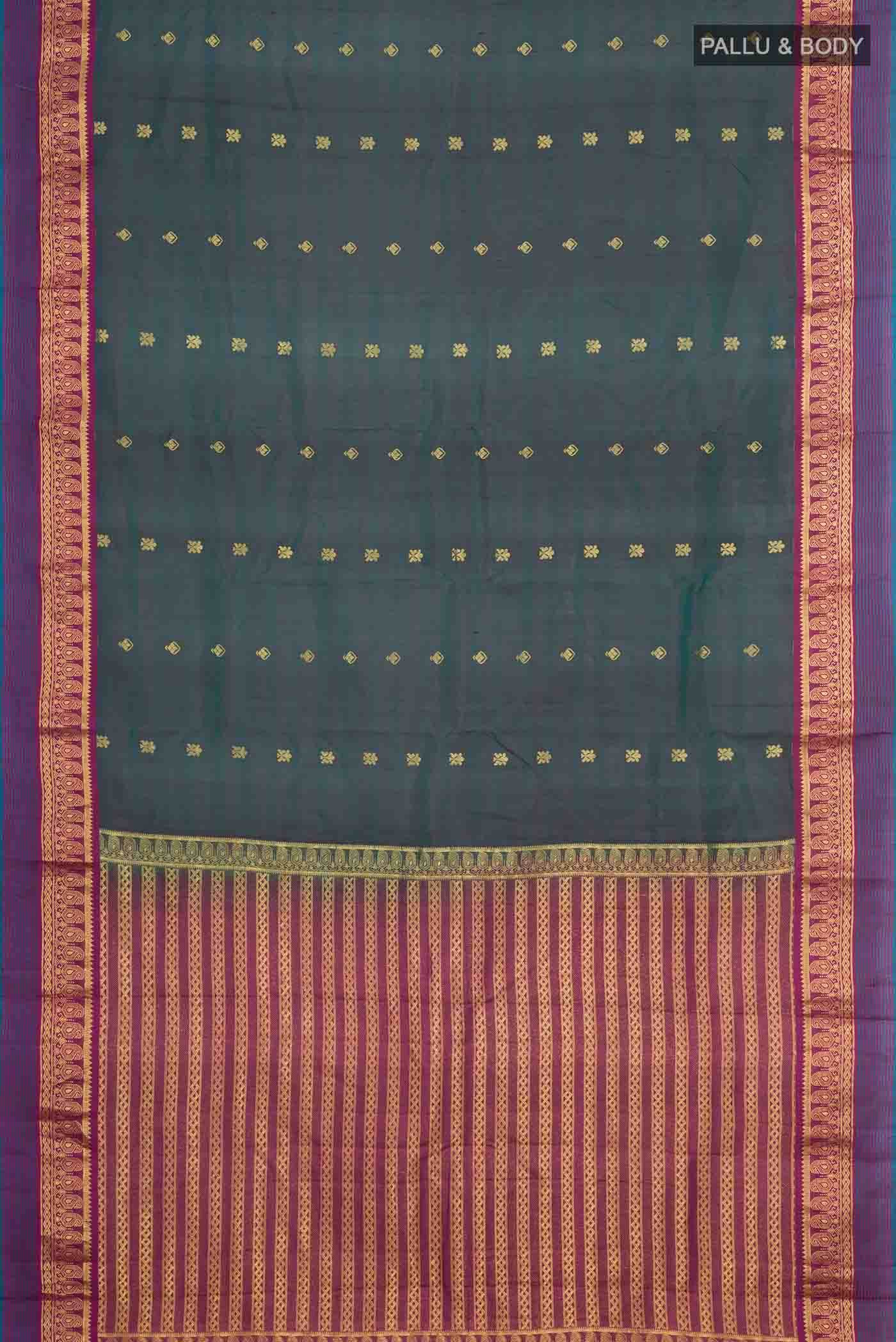 Green Kanchipuram Silk Saree