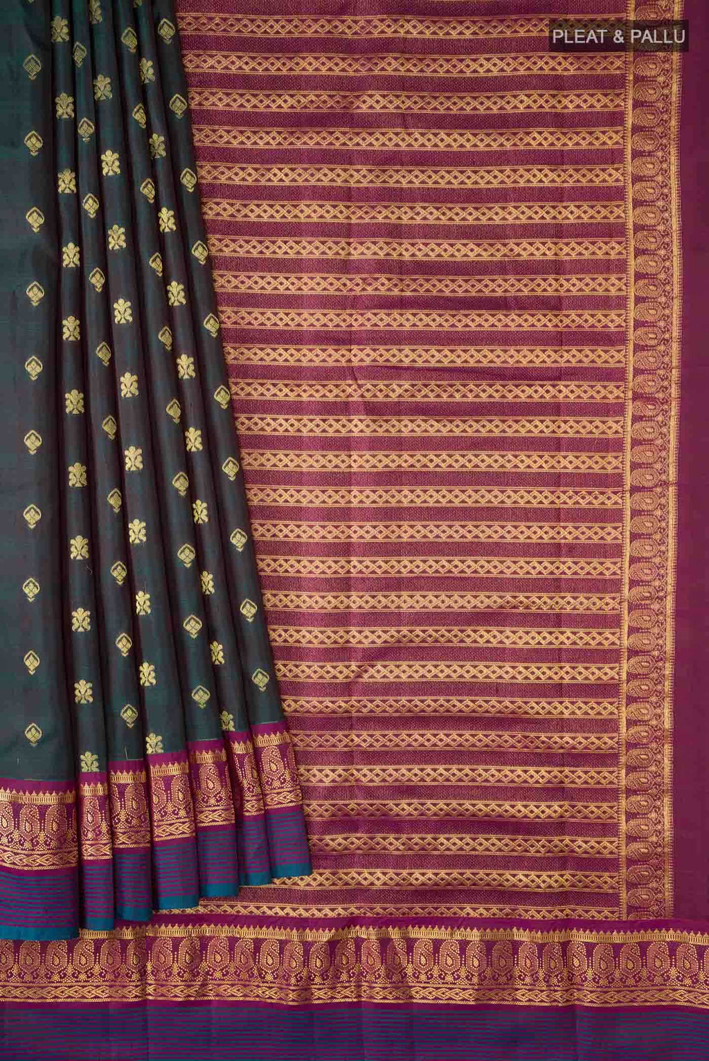 Green Kanchipuram Silk Saree