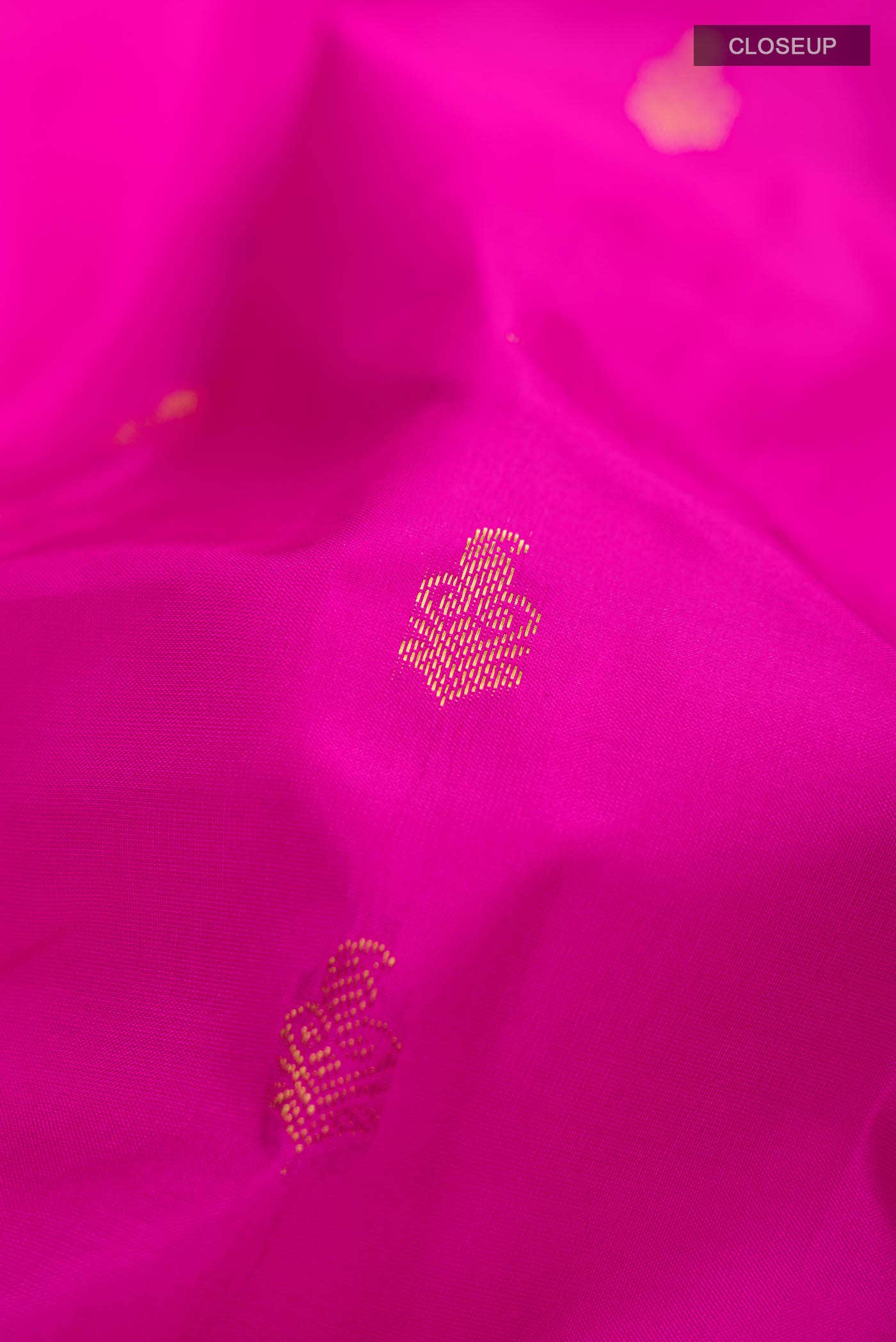 Pink Kanchipuram Silk Saree