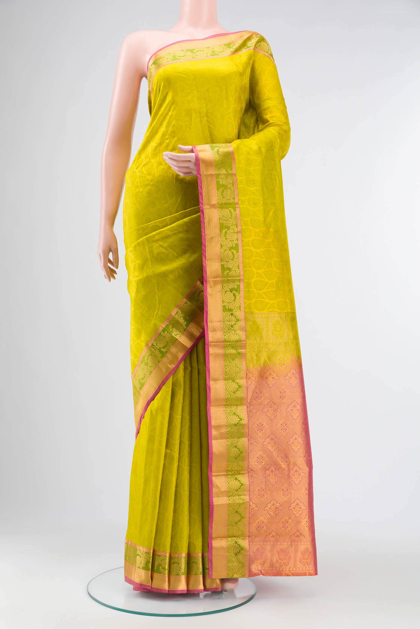 Green Kanchipuram Silk Saree