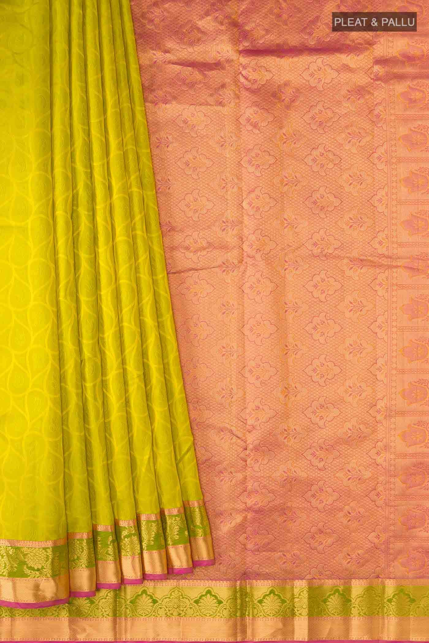 Green Kanchipuram Silk Saree