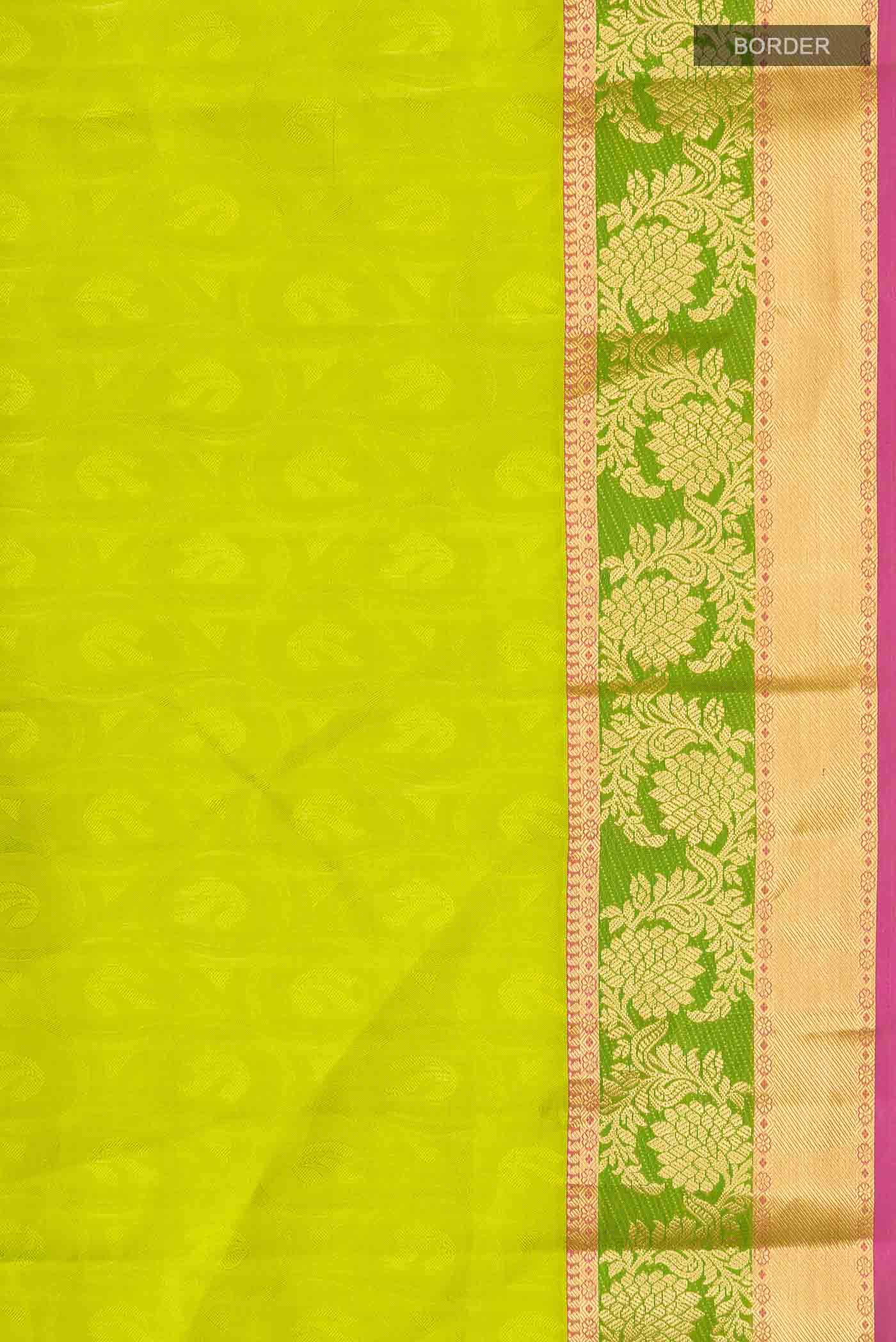 Green Kanchipuram Silk Saree