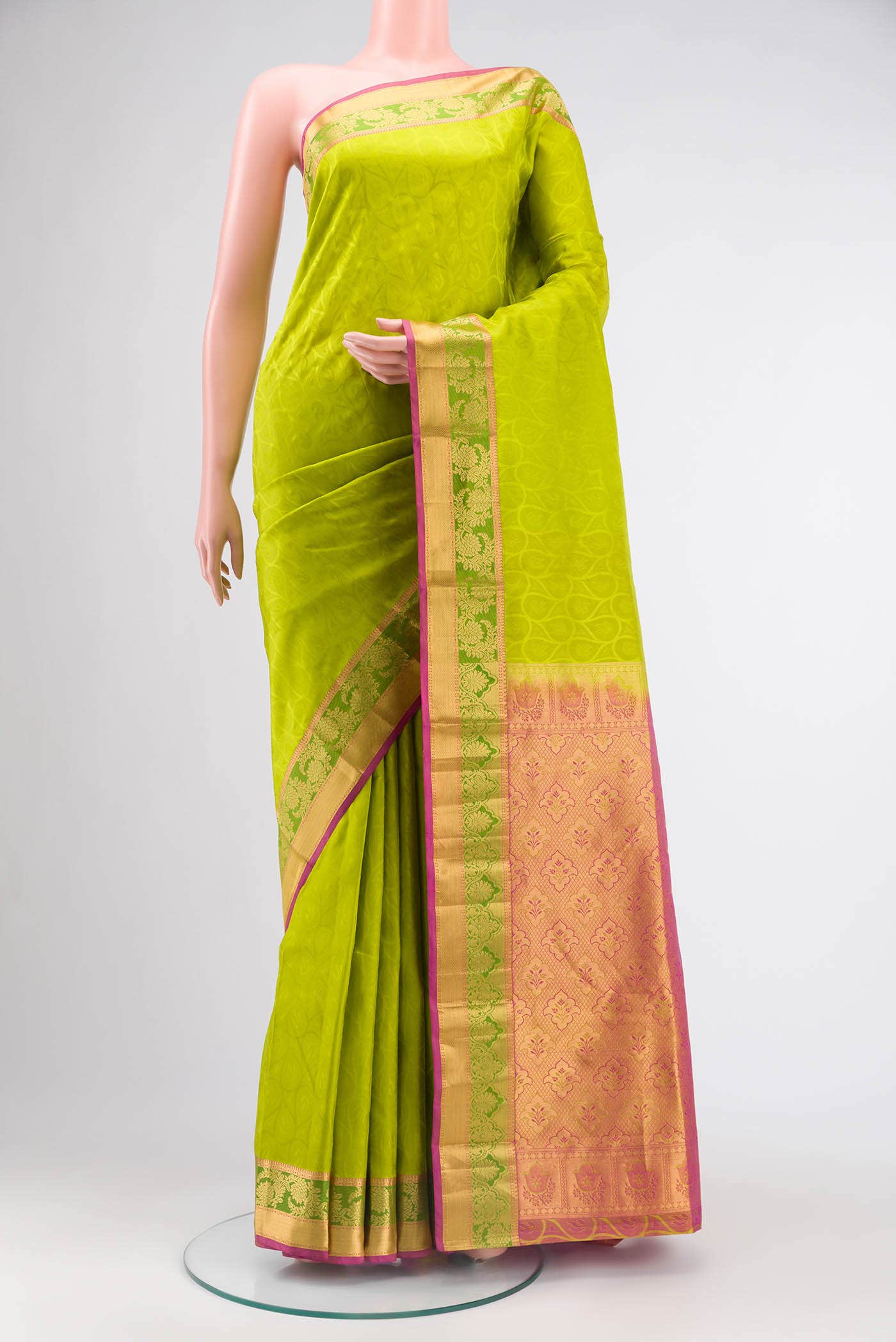 Green Kanchipuram Silk Saree