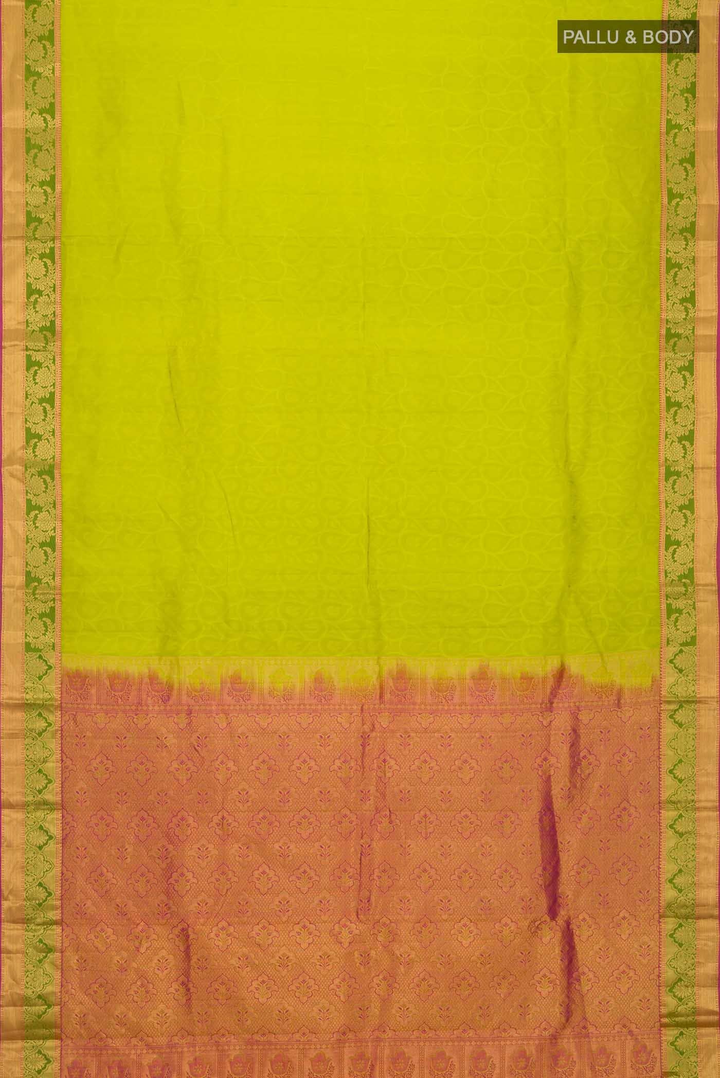 Green Kanchipuram Silk Saree