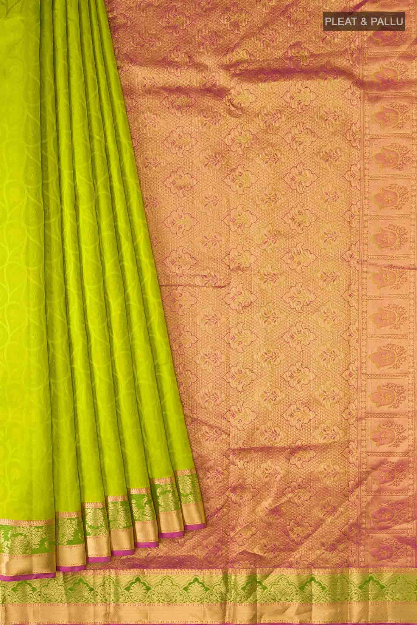 Green Kanchipuram Silk Saree