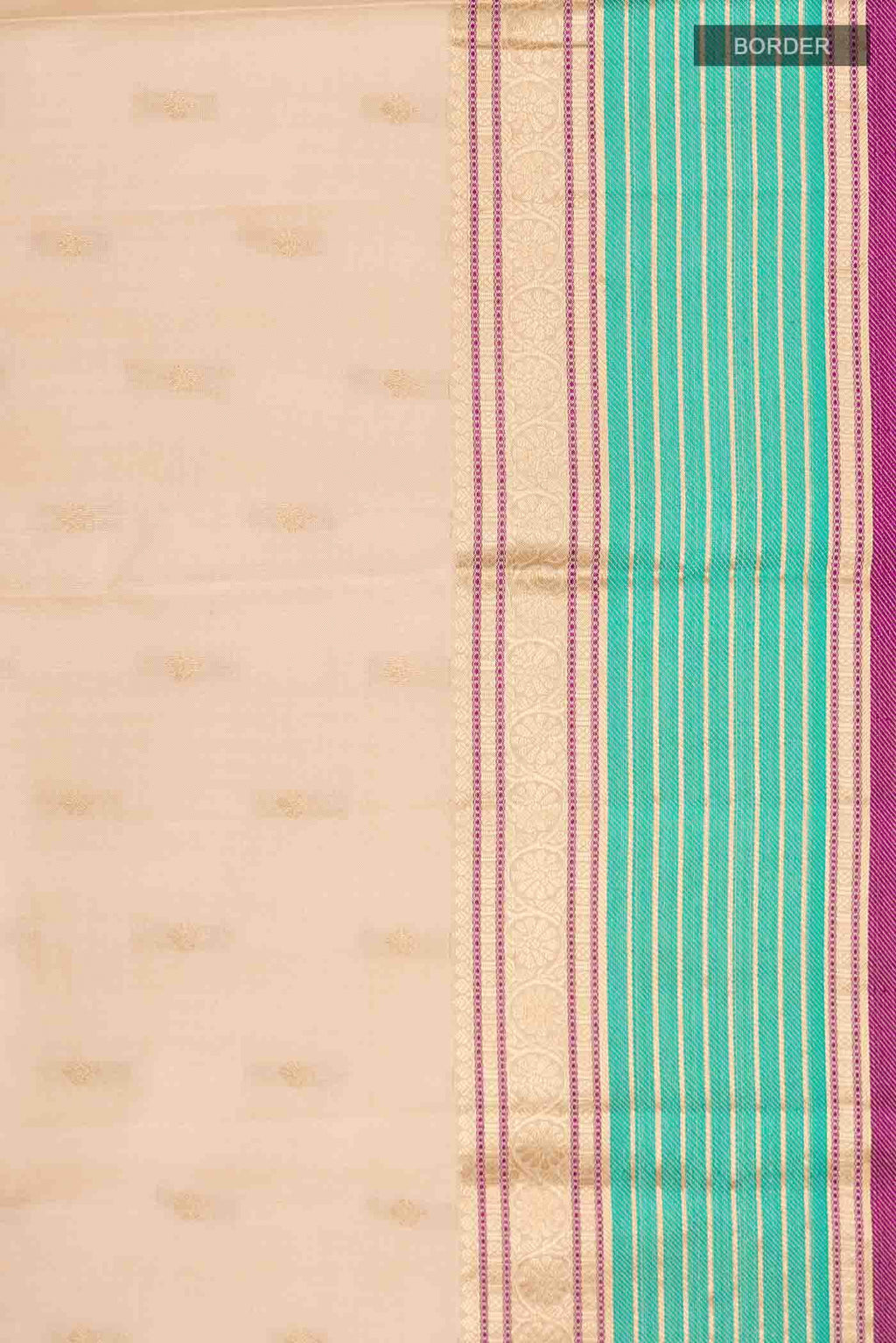 Sandal Kanchipuram Silk Saree