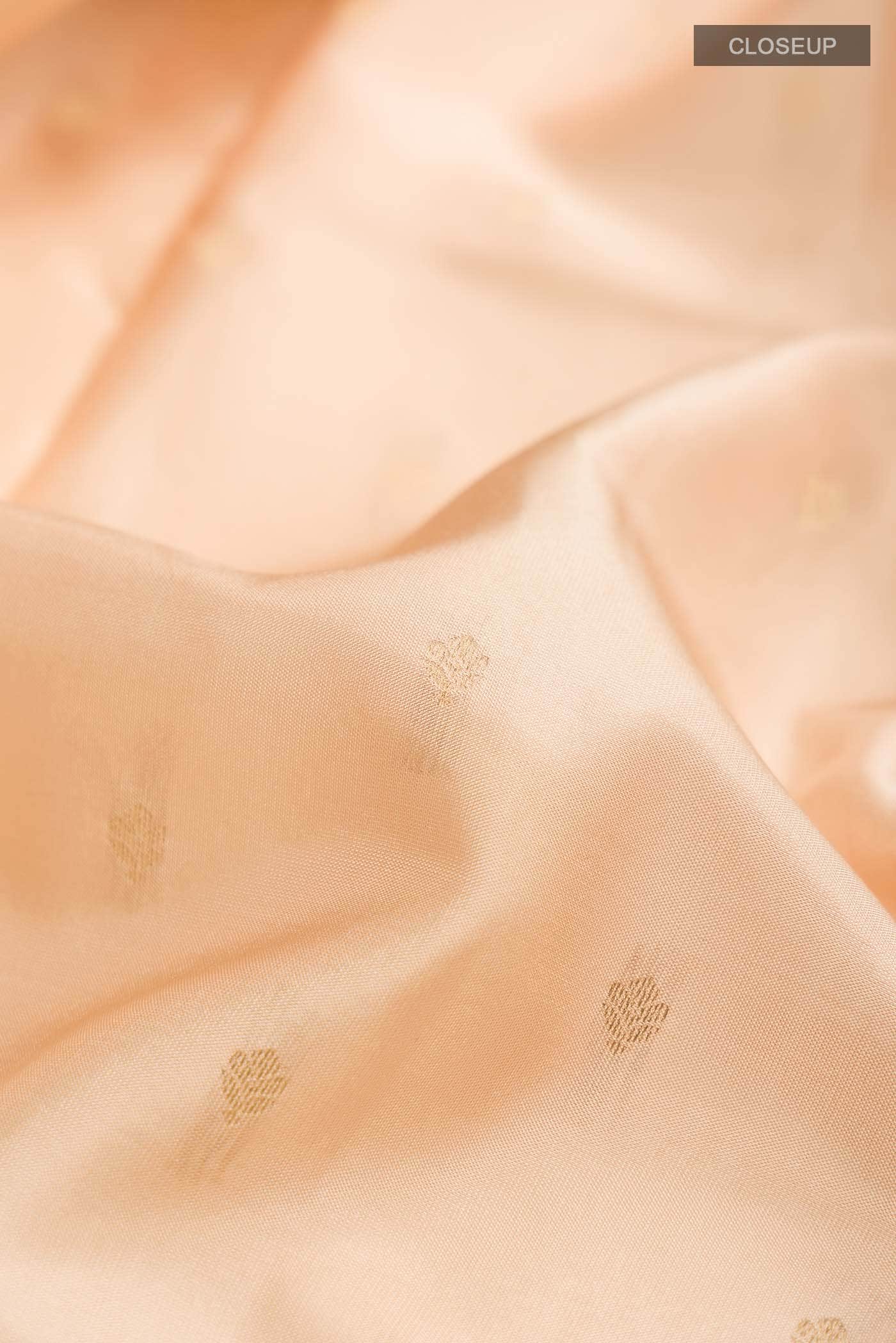 Sandal Kanchipuram Silk Saree