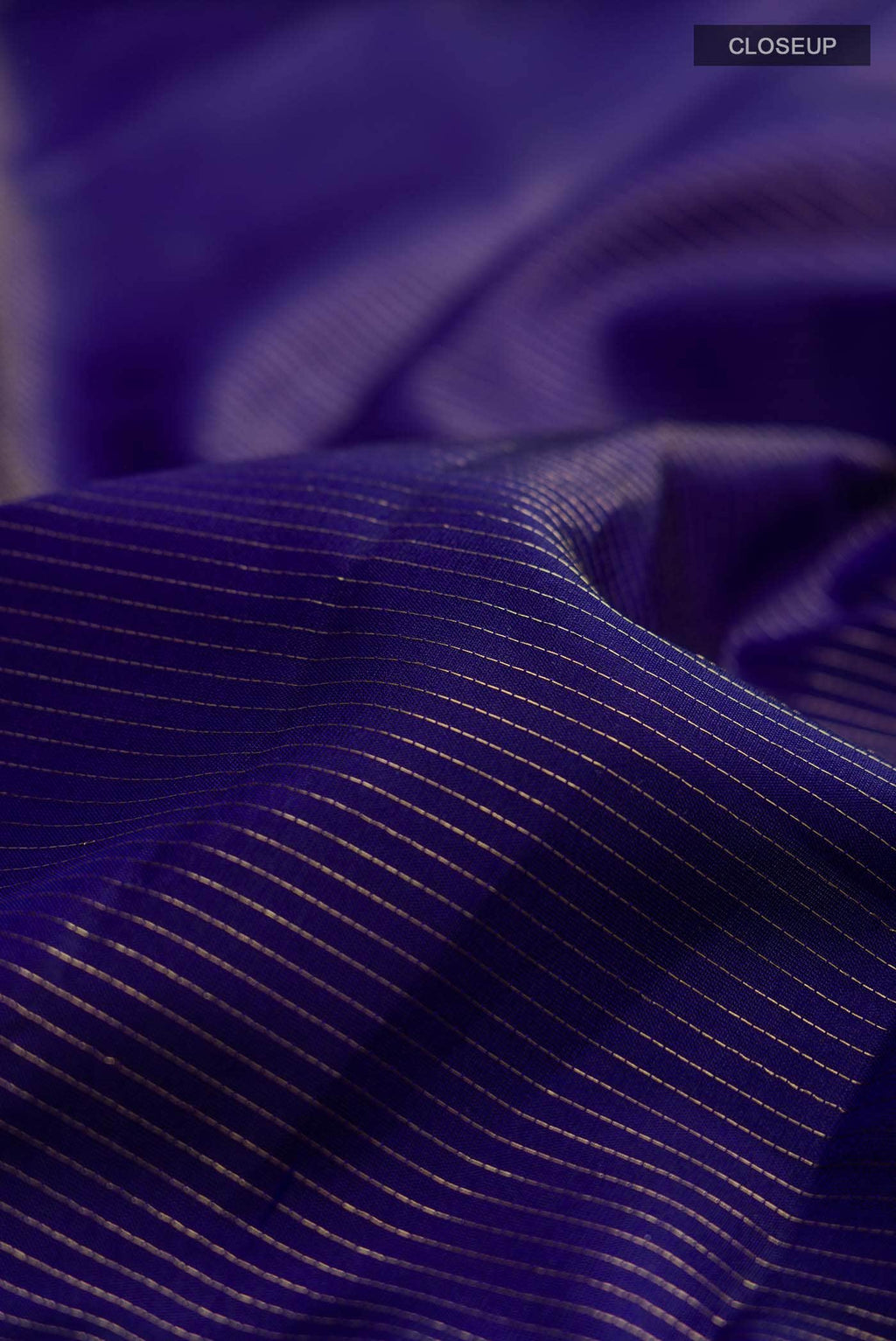 Blue Kanchipuram Silk Saree