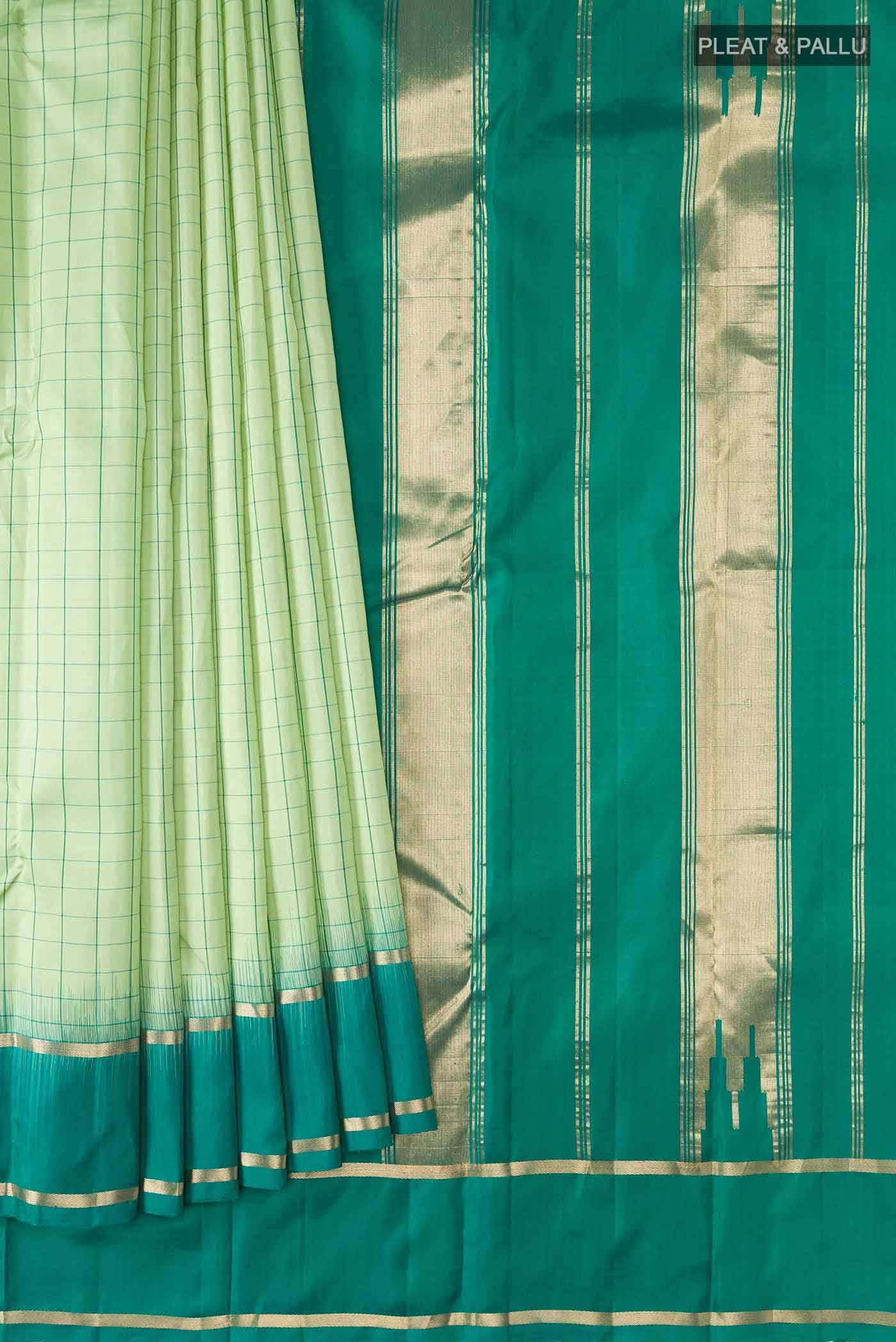 Green Kanchipuram Silk Saree
