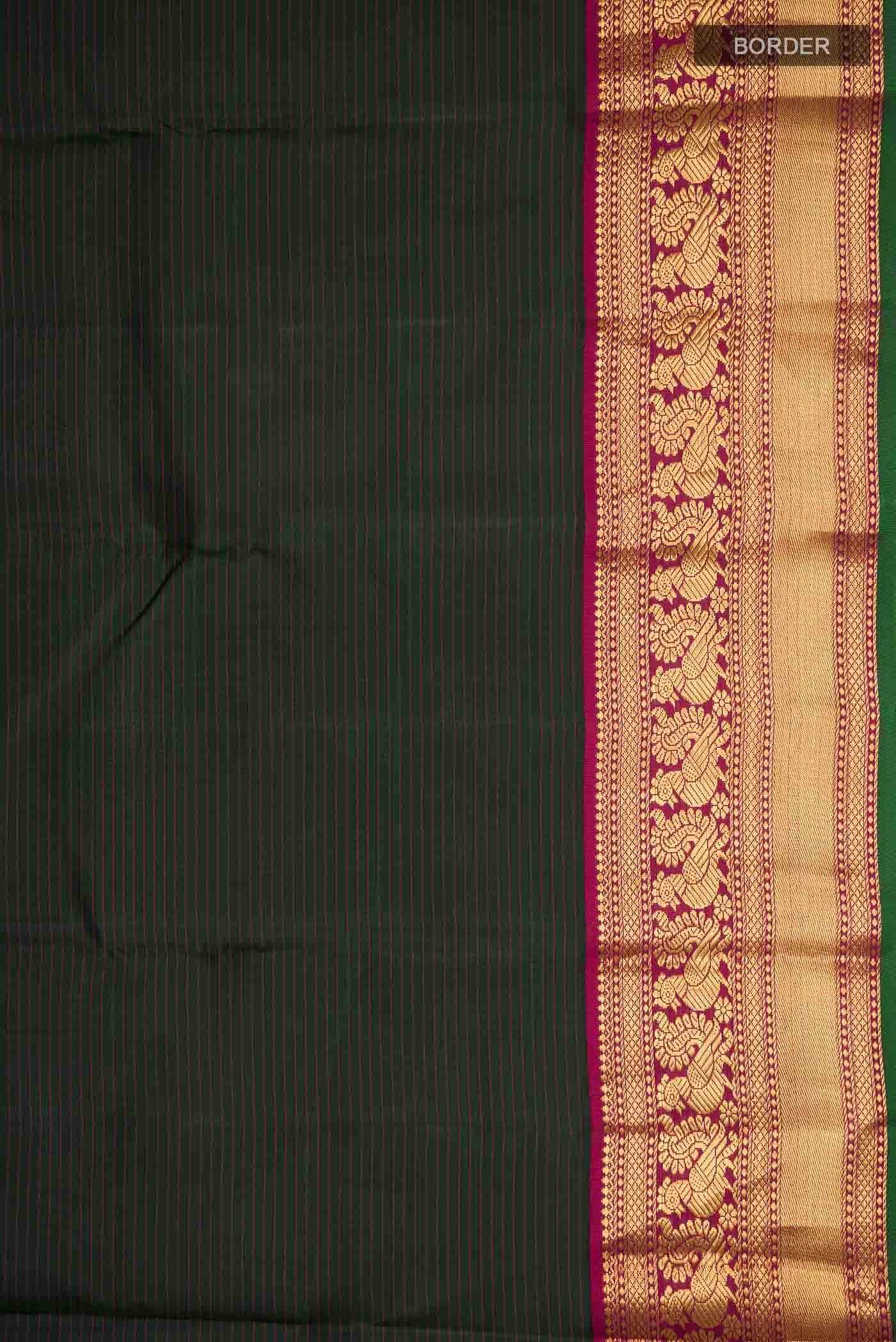 Green Kanchipuram Silk Saree
