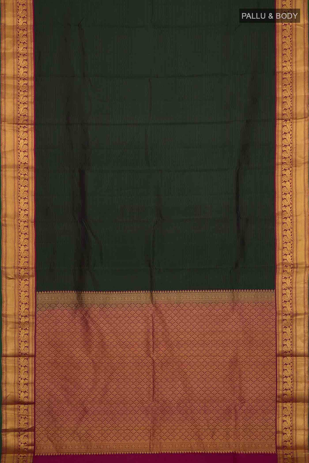 Green Kanchipuram Silk Saree