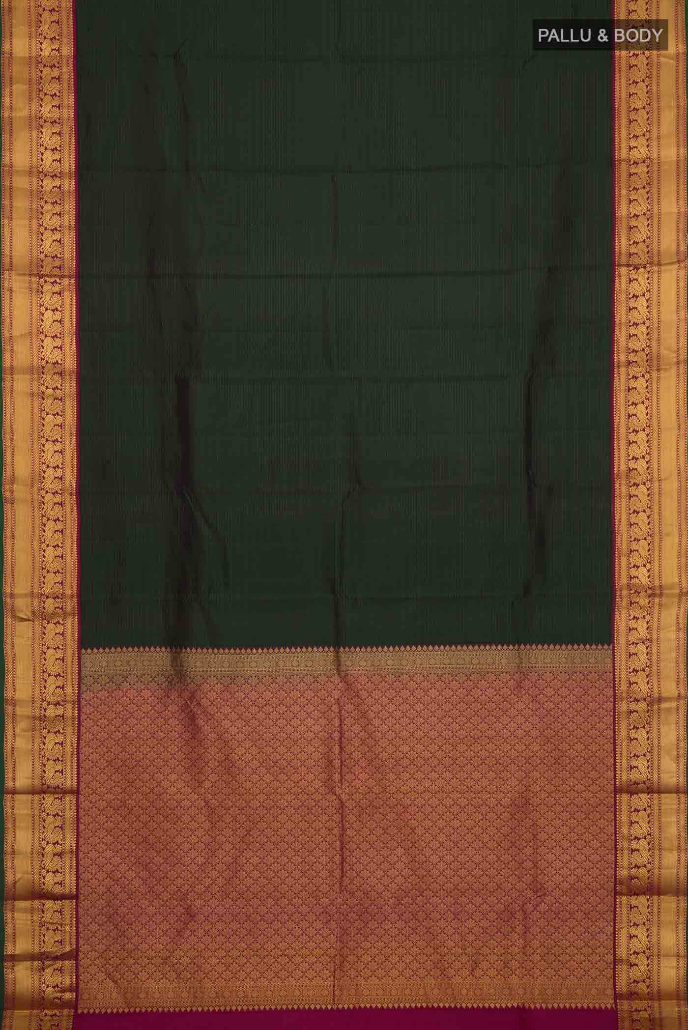 Green Kanchipuram Silk Saree