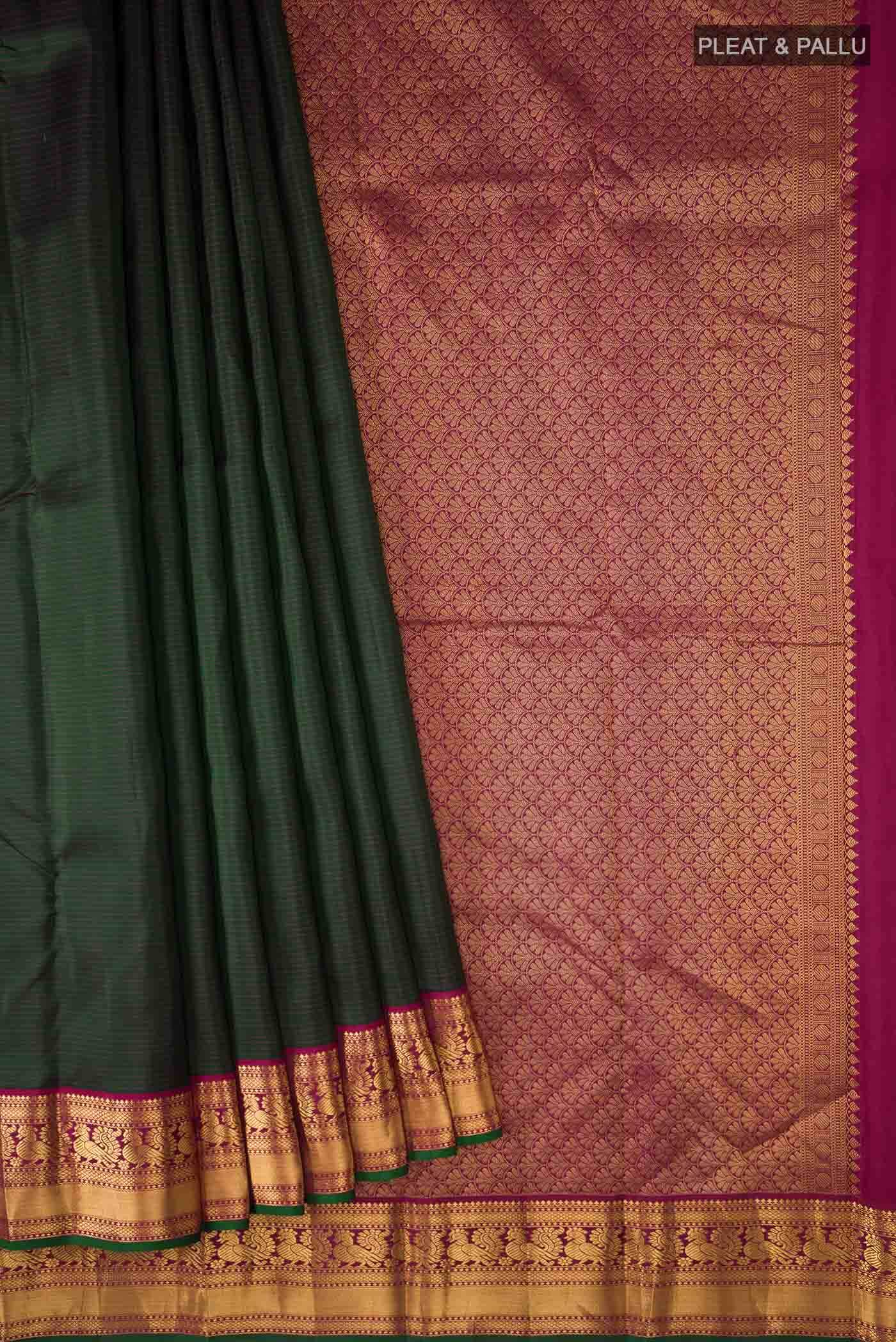 Green Kanchipuram Silk Saree