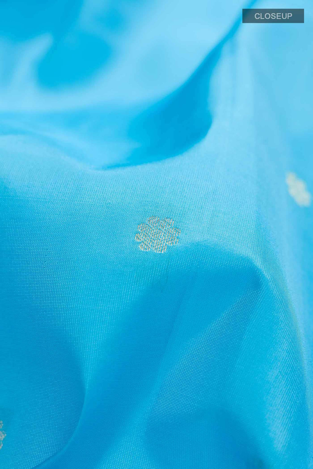 Blue Kanchipuram Silk Saree