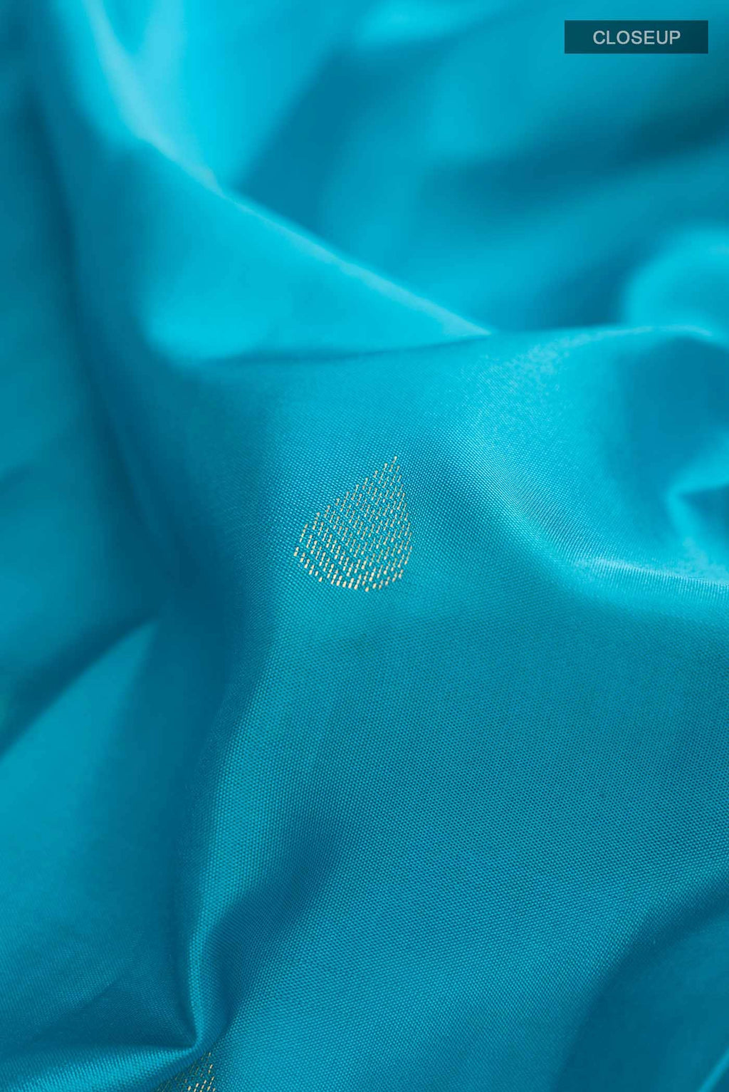 Blue Kanchipuram Silk Saree