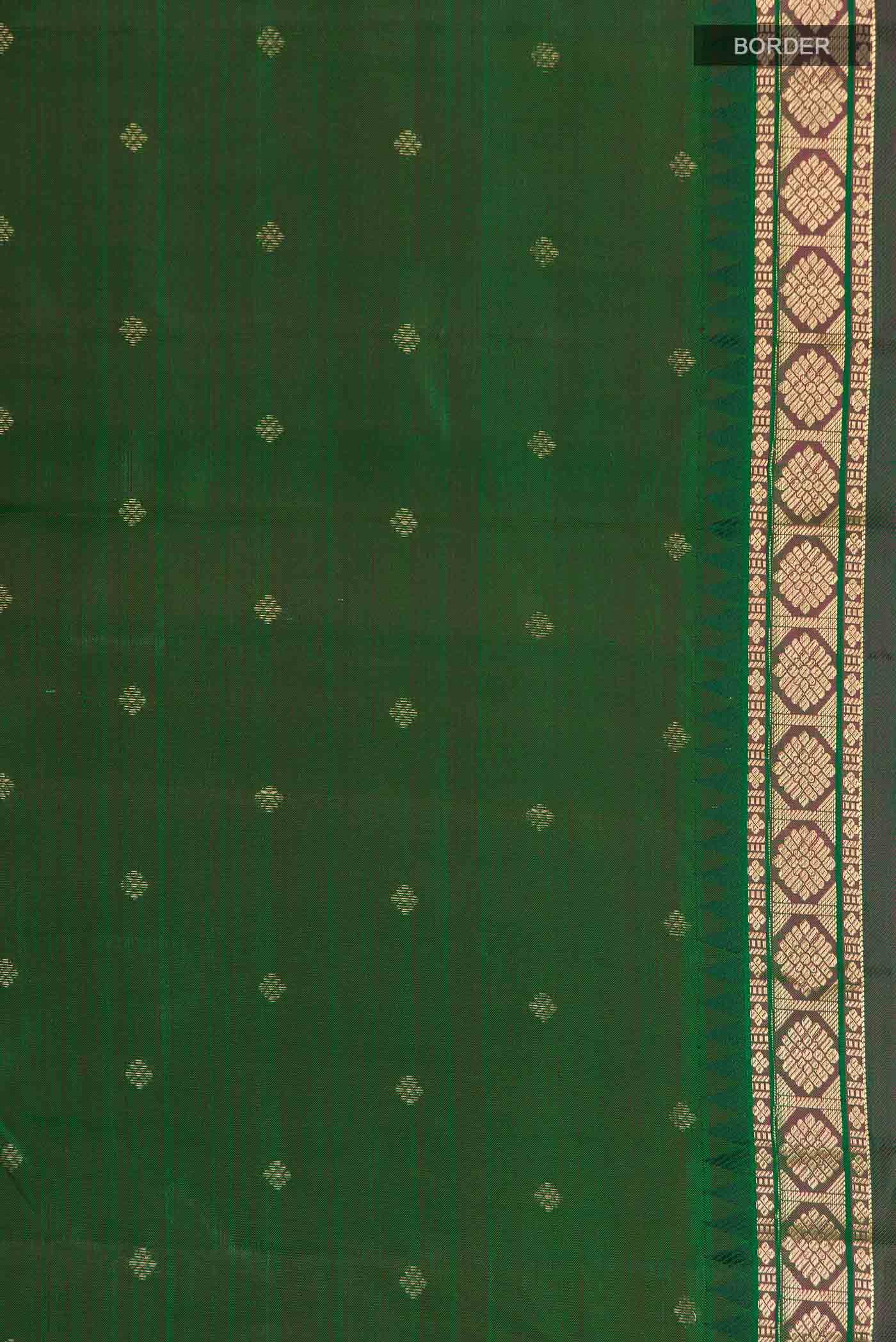 Green Kanchipuram Silk Saree