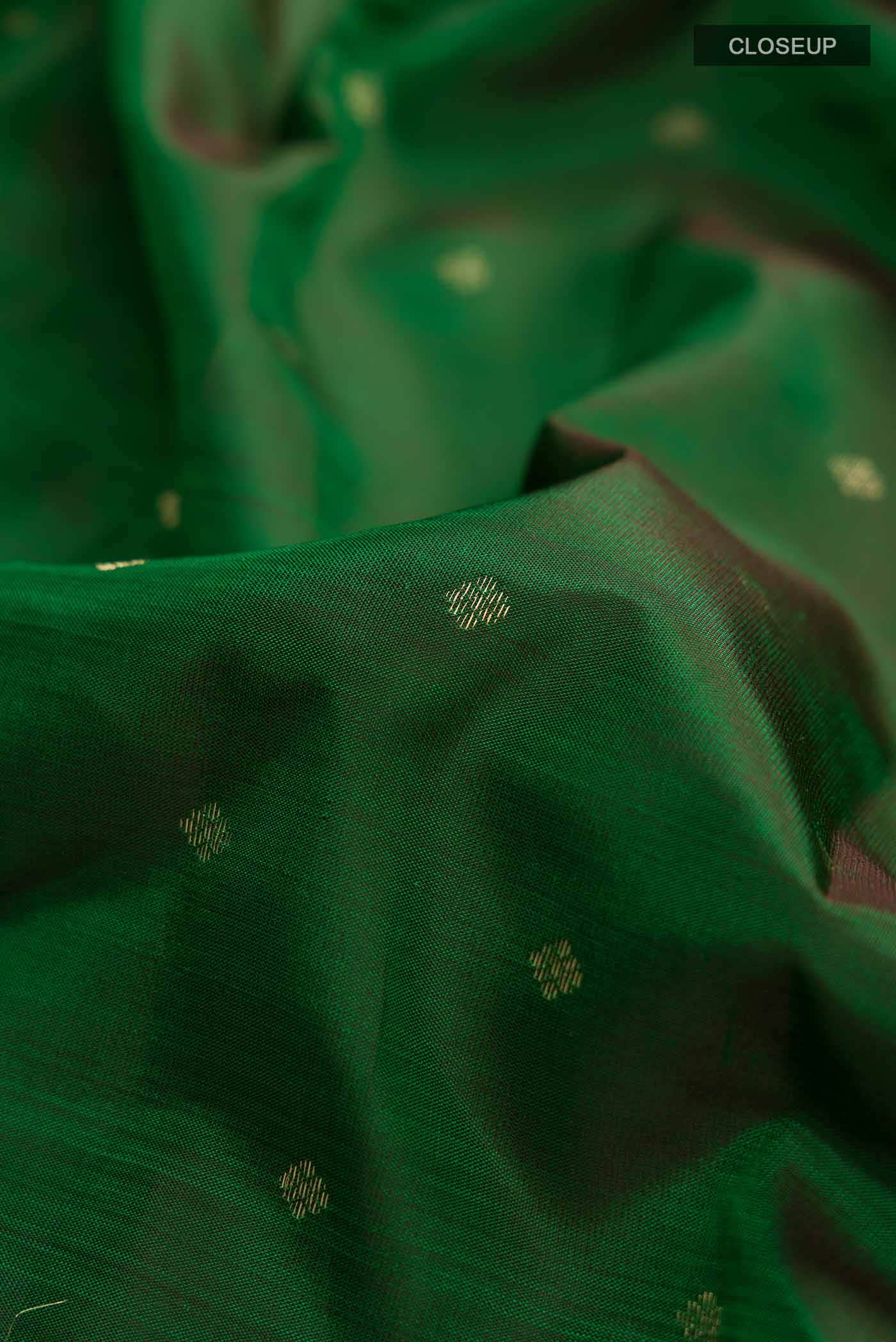 Green Kanchipuram Silk Saree