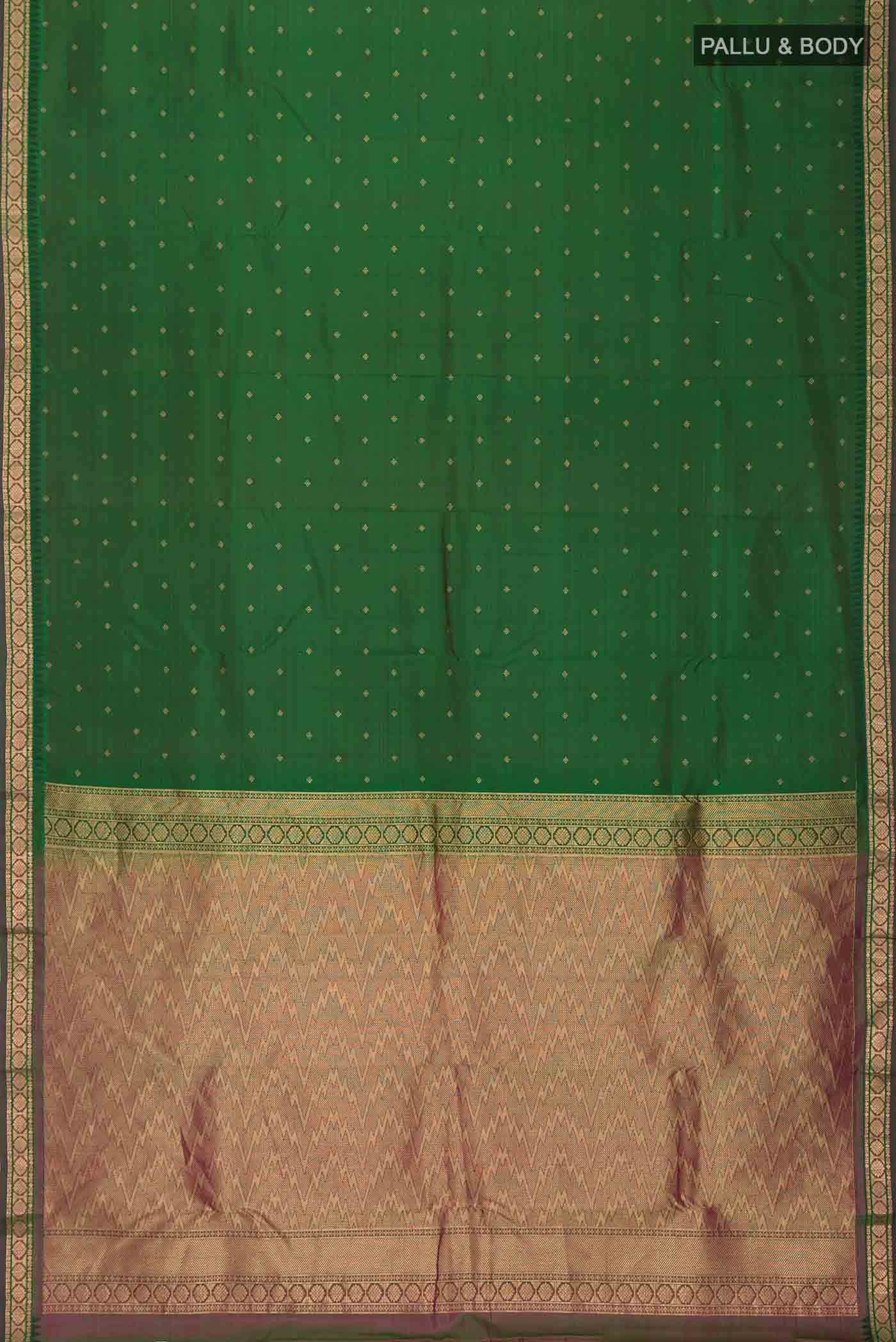 Green Kanchipuram Silk Saree