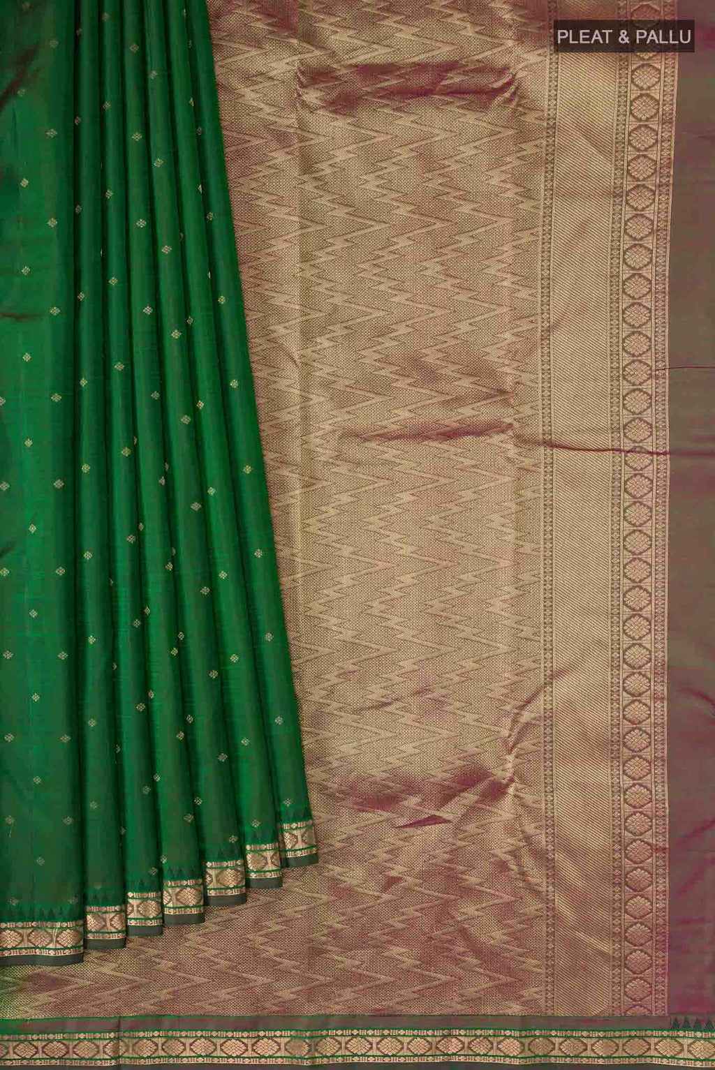 Green Kanchipuram Silk Saree