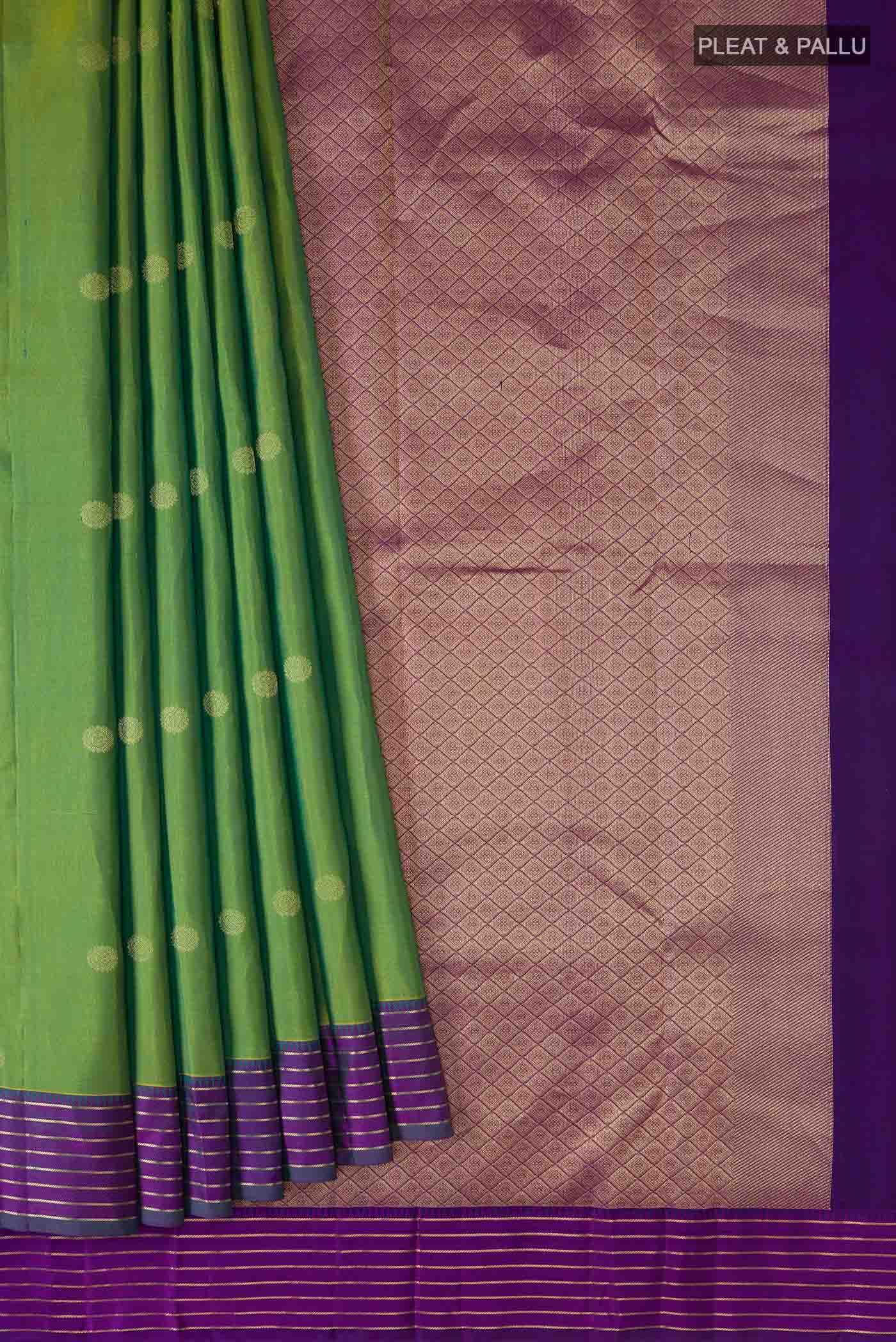 Green Kanchipuram Silk Saree