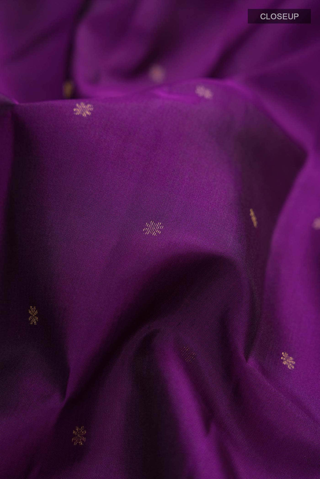 Violet Kanchipuram Silk Saree