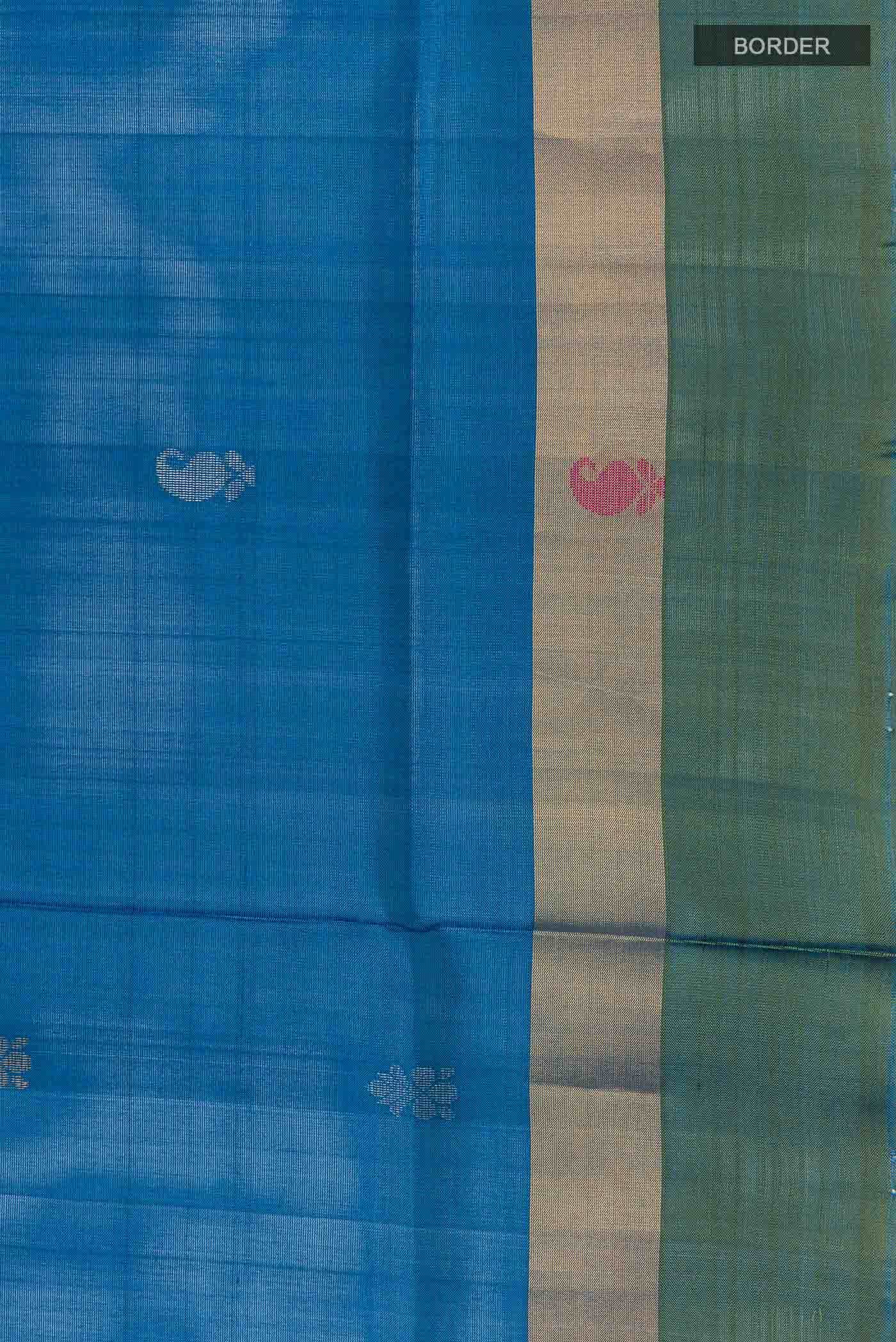 Blue Uppada Silk Saree