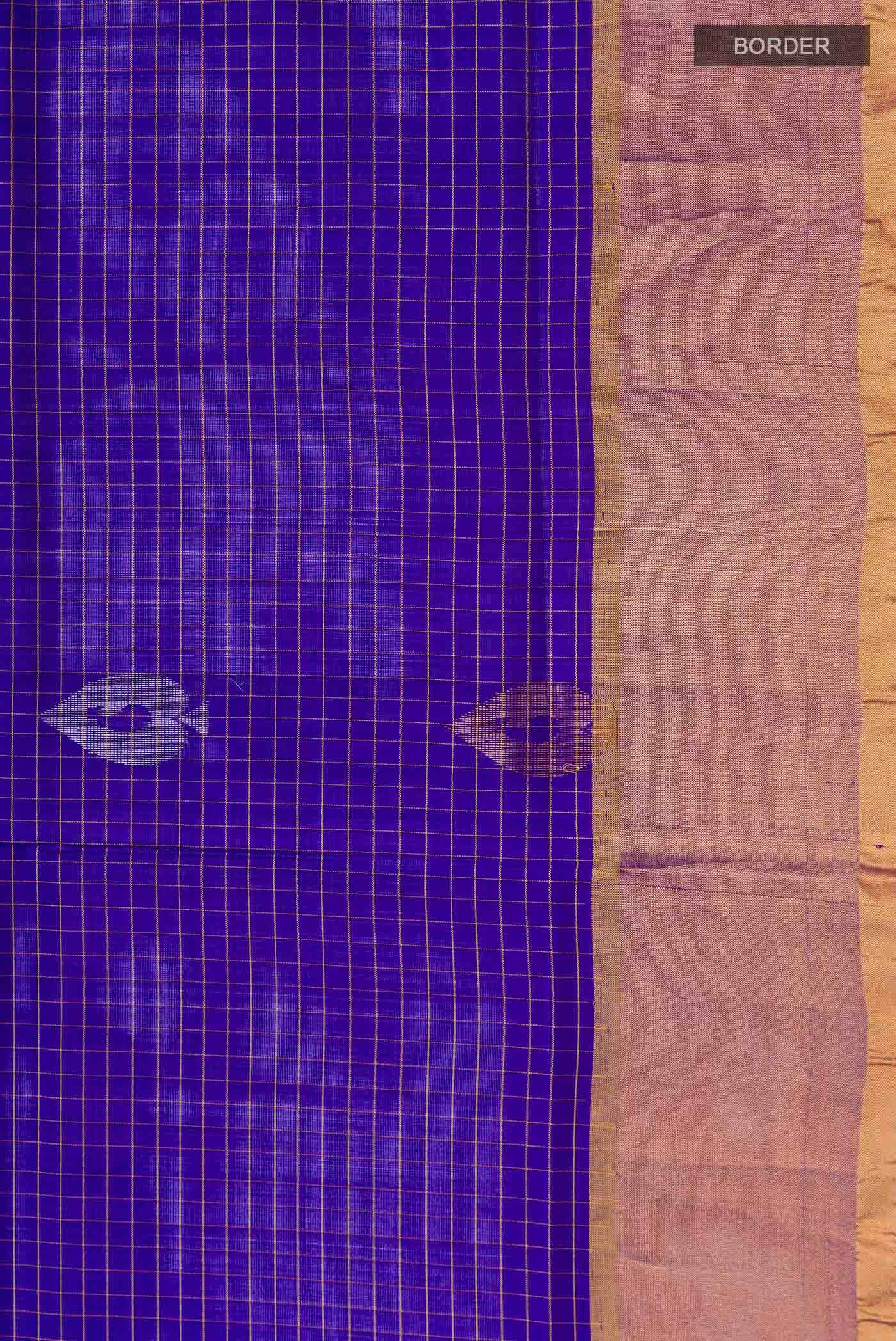 Blue Uppada Silk Saree