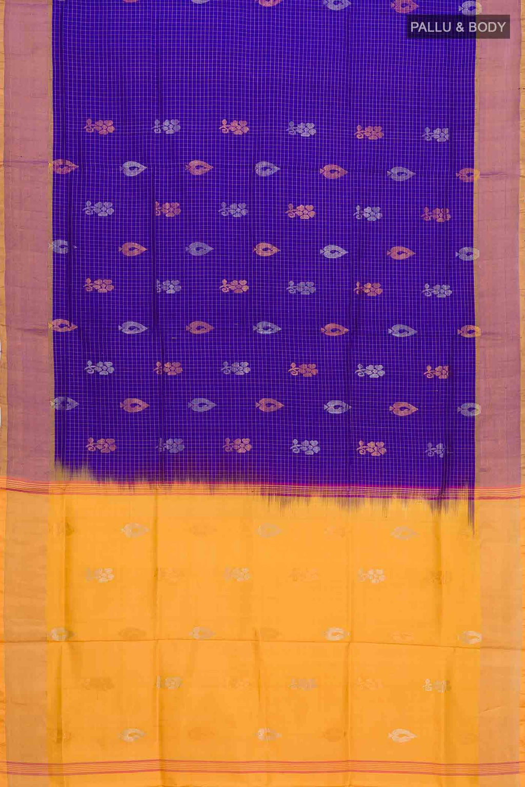 Blue Uppada Silk Saree