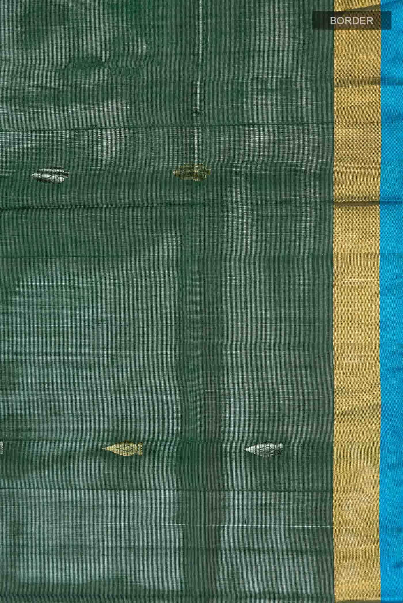Green Uppada Silk Saree