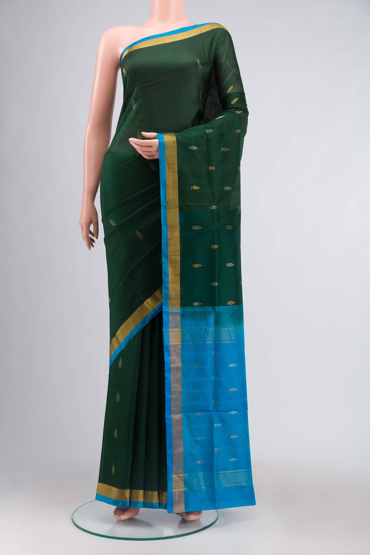 Green Uppada Silk Saree