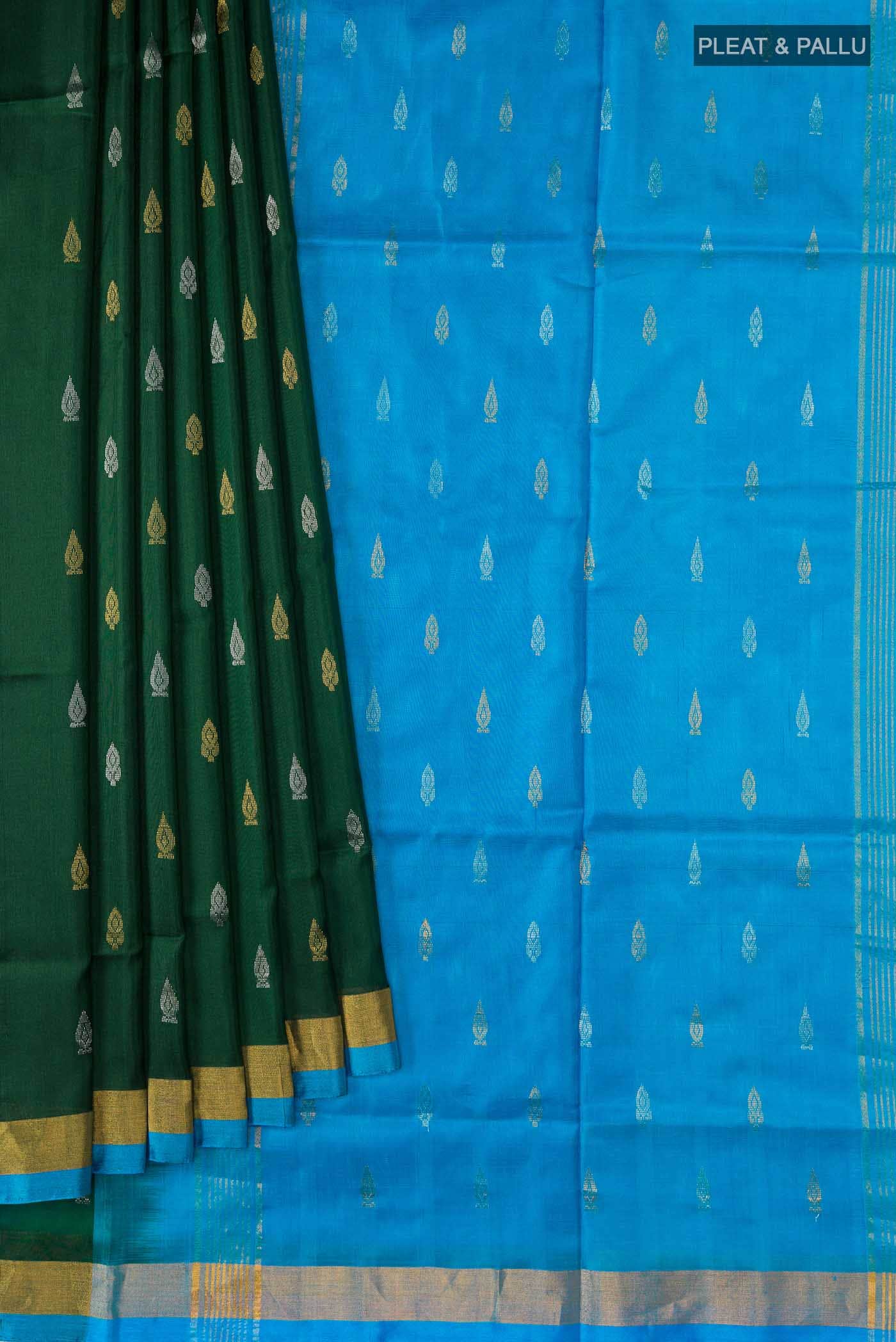 Green Uppada Silk Saree