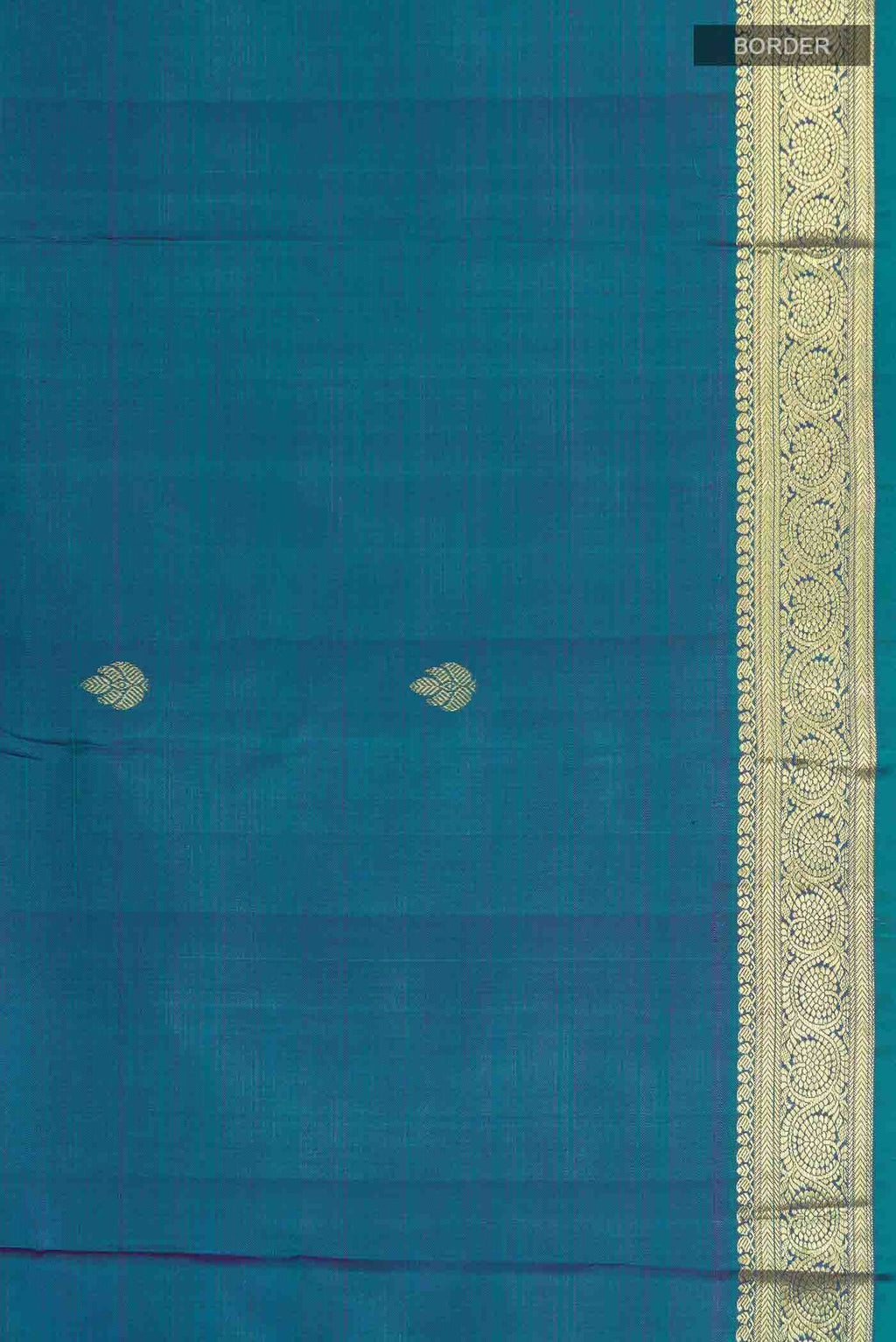 Blue Kanchipuram Silk Saree