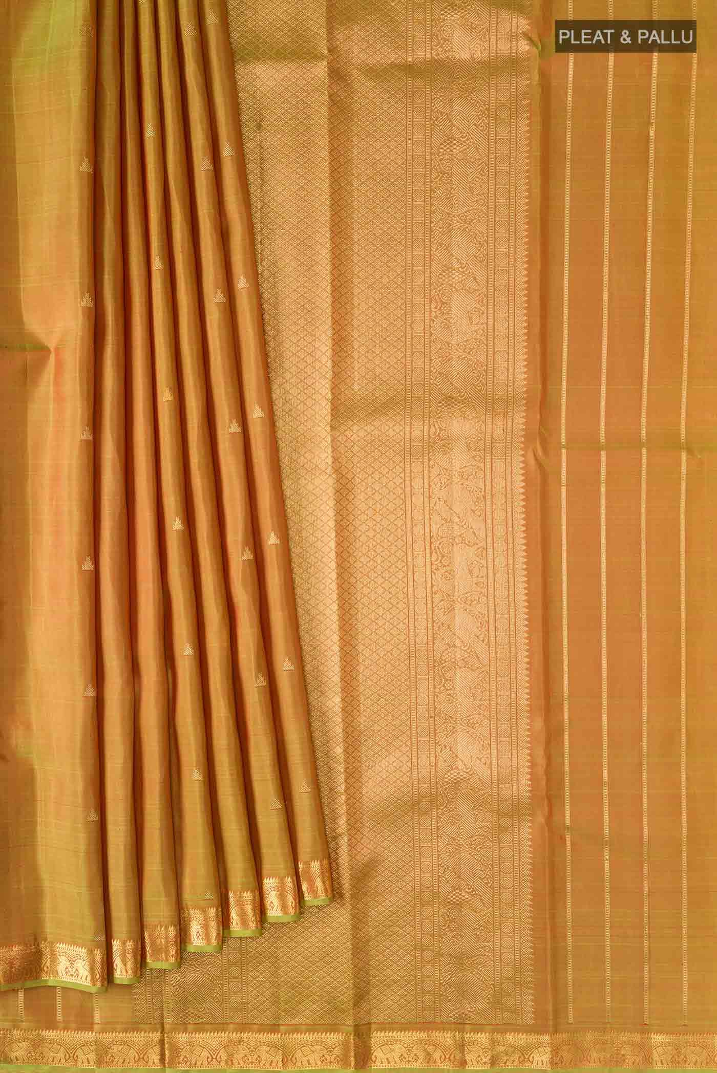 Green Kanchipuram Silk Saree
