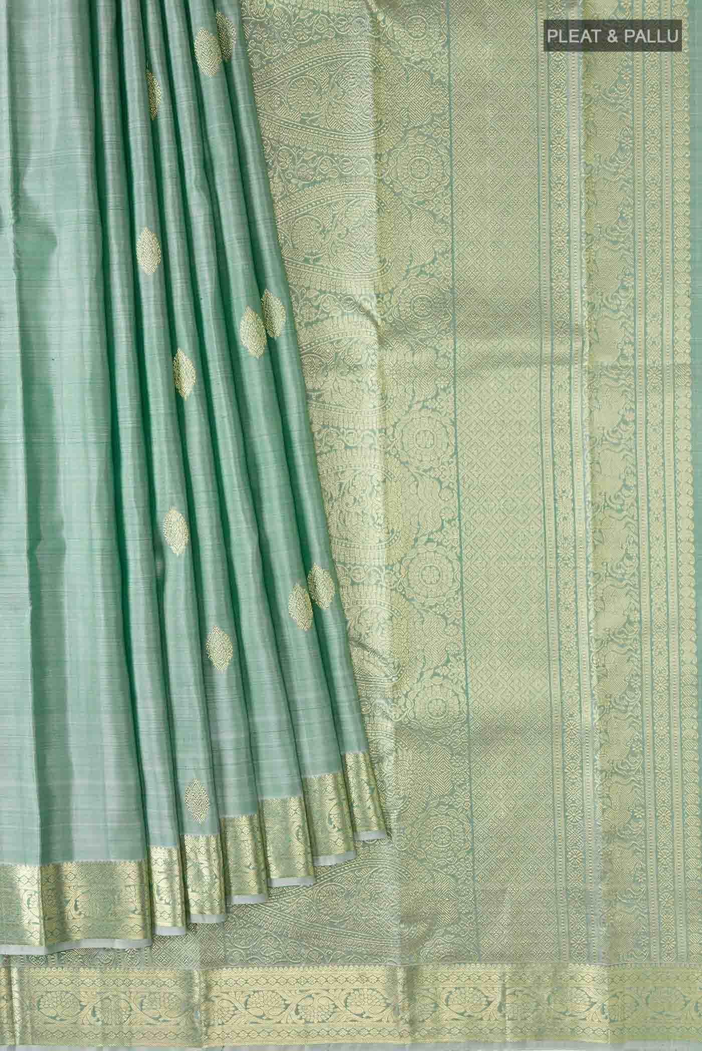 Green Kanchipuram Silk Saree